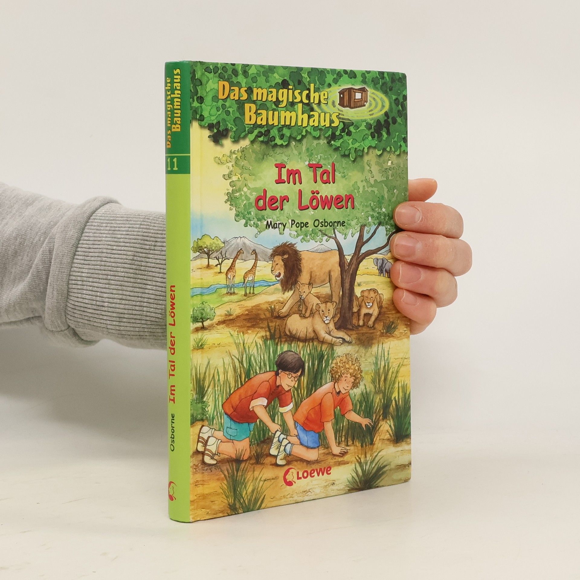 Mary Pope Osbornová Das magische Baumhaus: Im Tal der Löwen