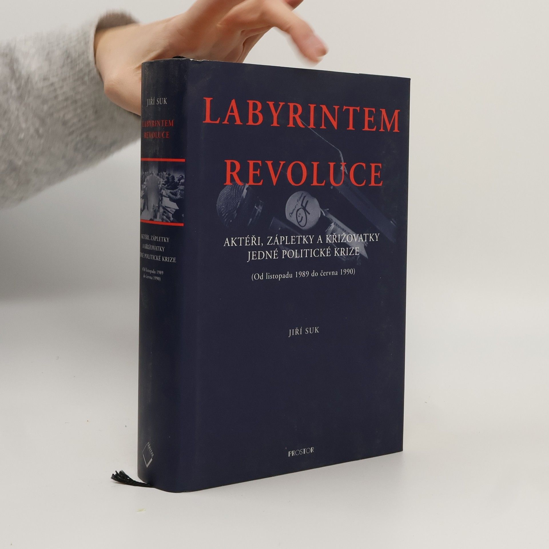 Jiří Suk Labyrintem revoluce. Aktéři, zápletky a křižovatky jedné politické krize (od listopadu 1989 do června 1990)