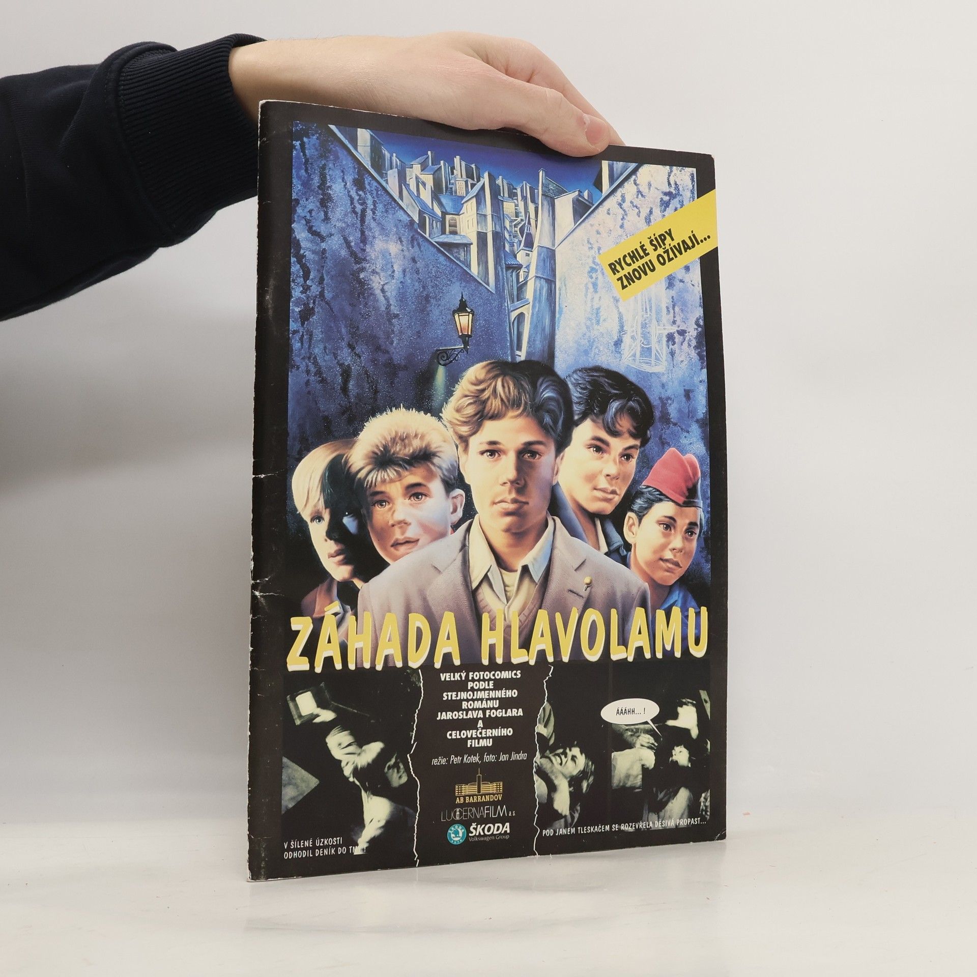 Záhada hlavolamu (fotokomiks)