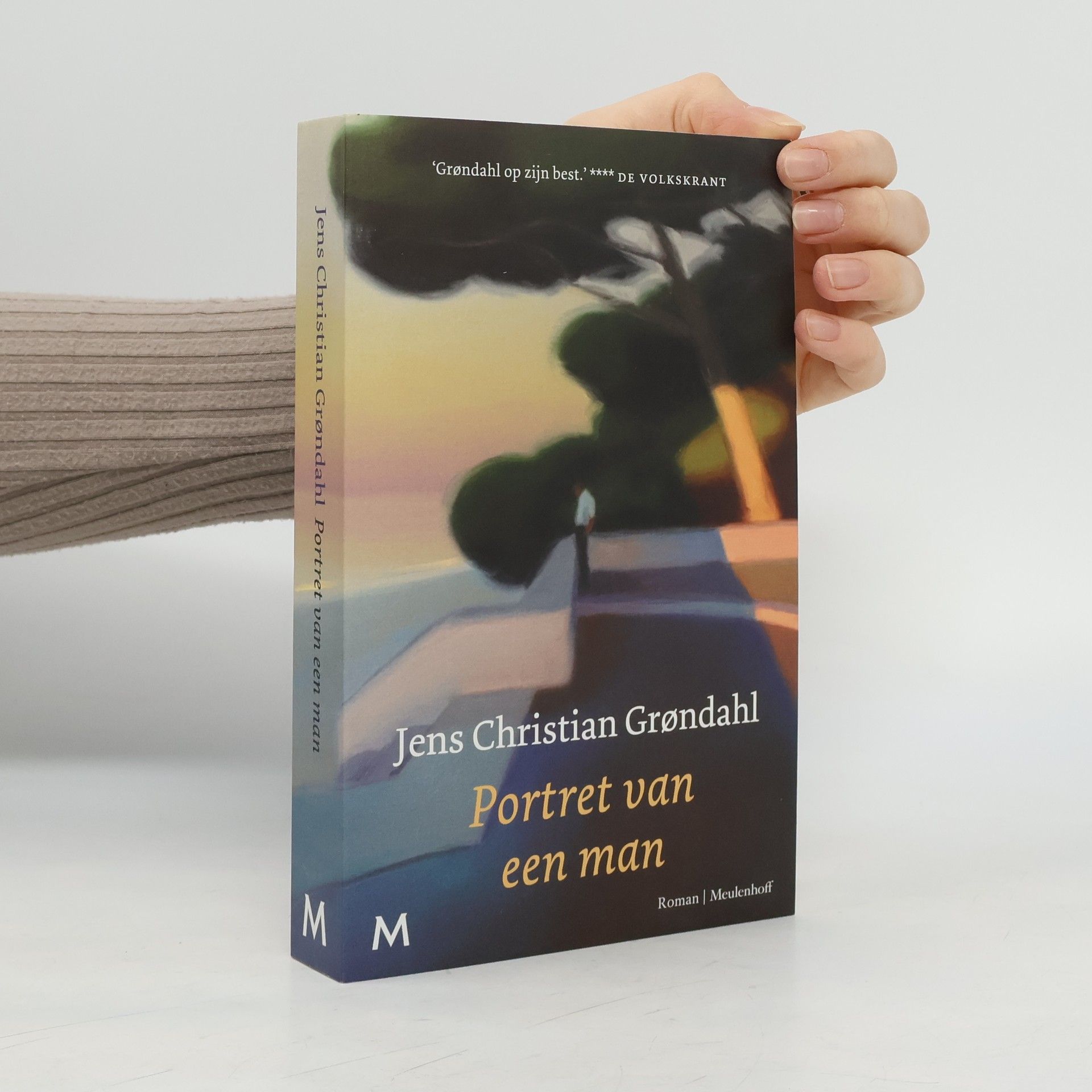 Jens Christian Grøndahl Portret van een man