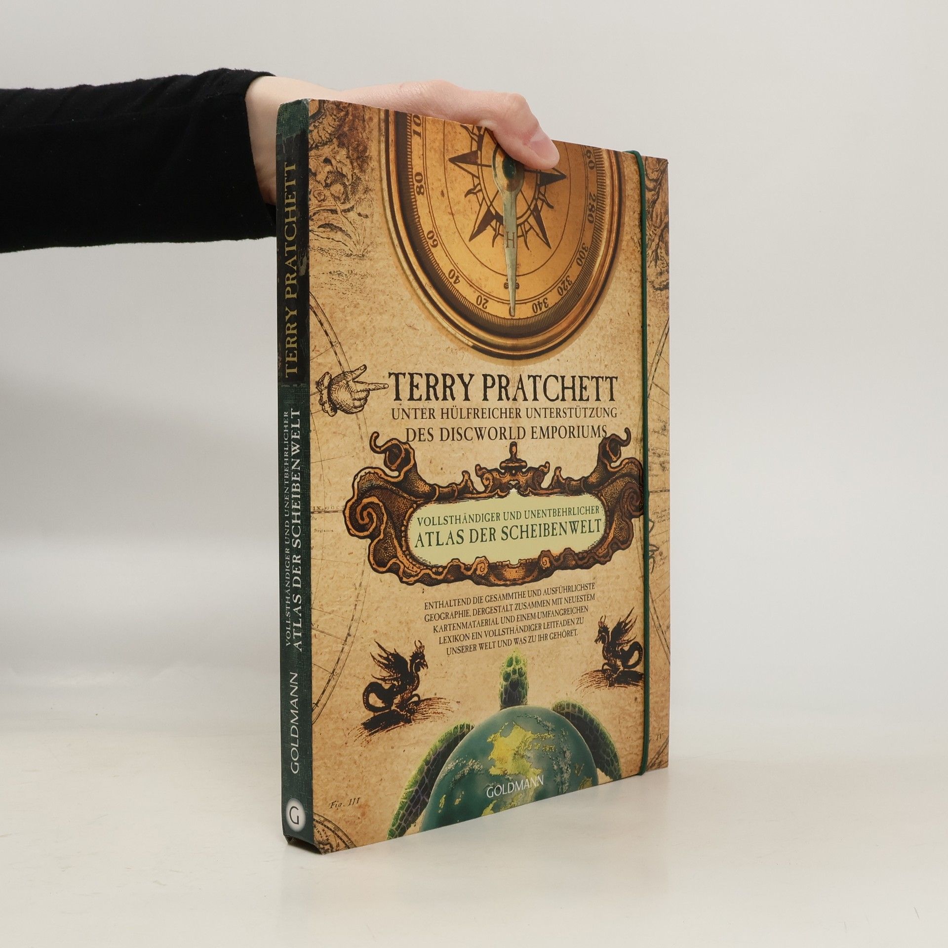 Terry Pratchett Vollsthändiger und unentbehrlicher Atlas der Scheibenwelt