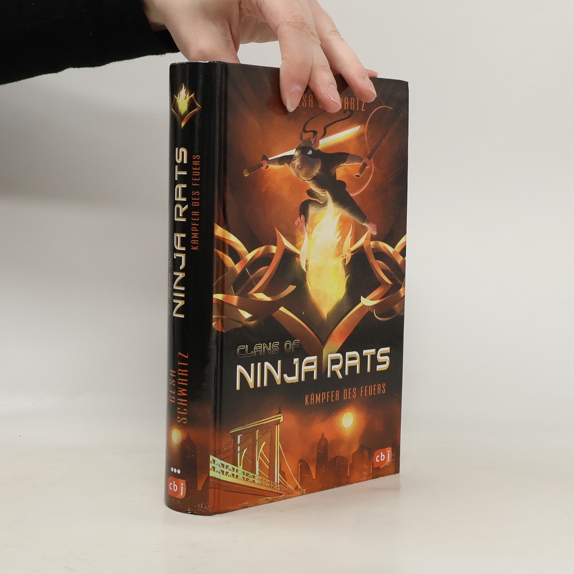 Gesa Schwartz Clans of Ninja Rats - Kämpfer des Feuers