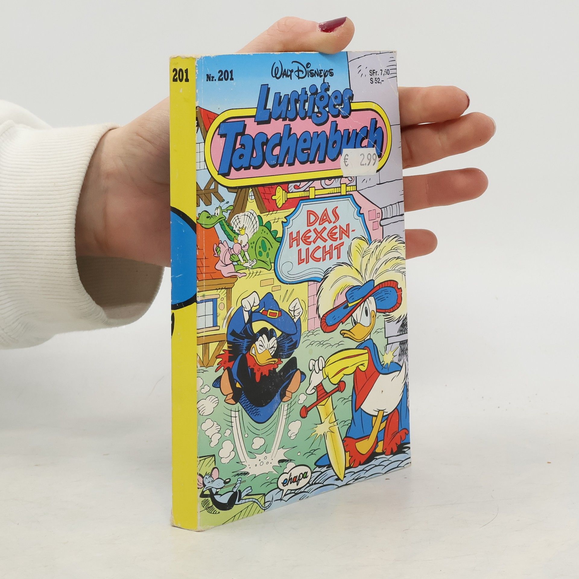 Walt Disney Lustiges Taschenbuch 201. Das Hexenlicht