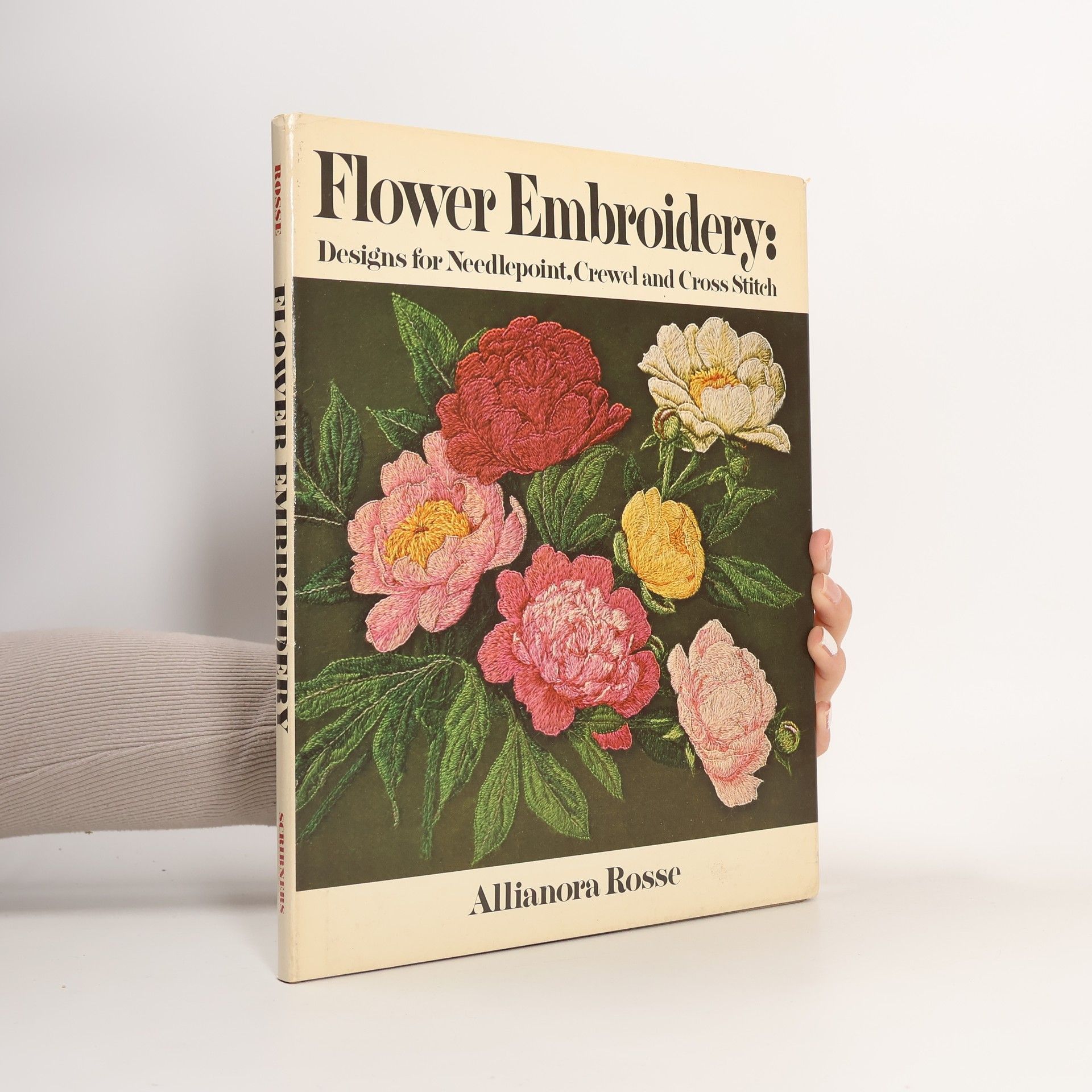 Allianora Rosse Flower Embroidery