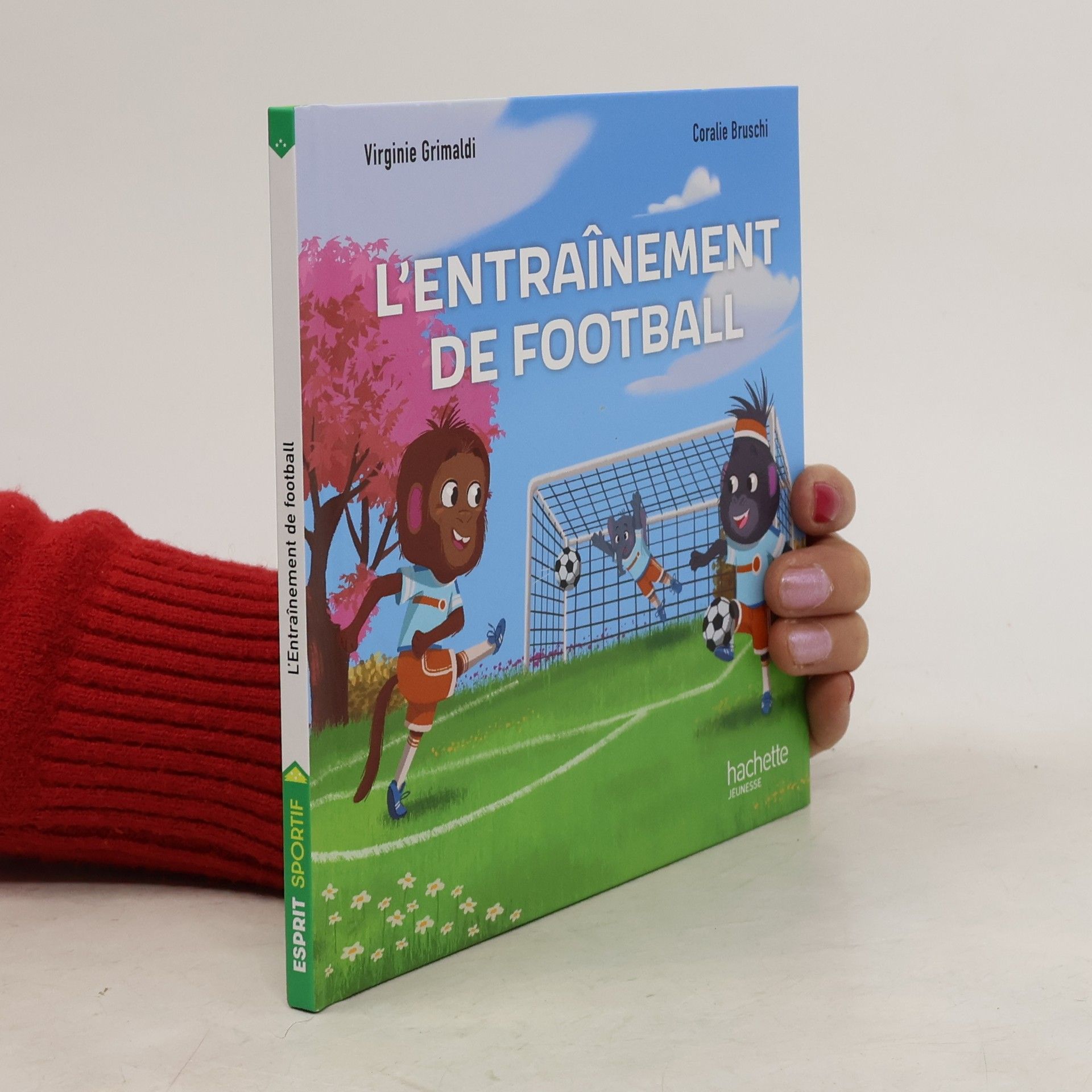 Virginie Grimaldi L´entraînement de football