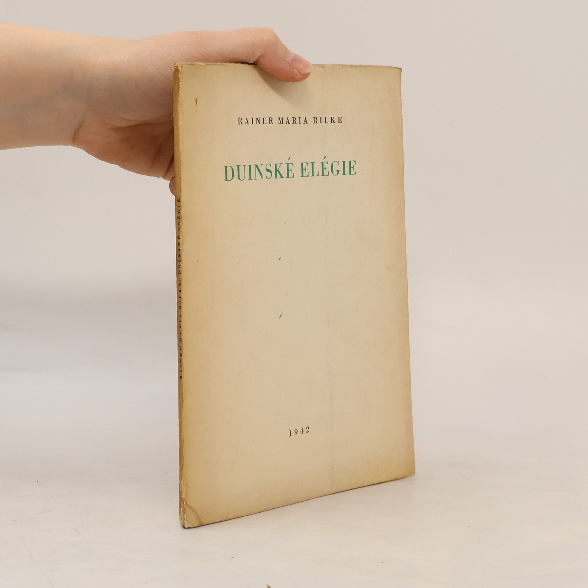 Rainer Maria Rilke Duinské elegie