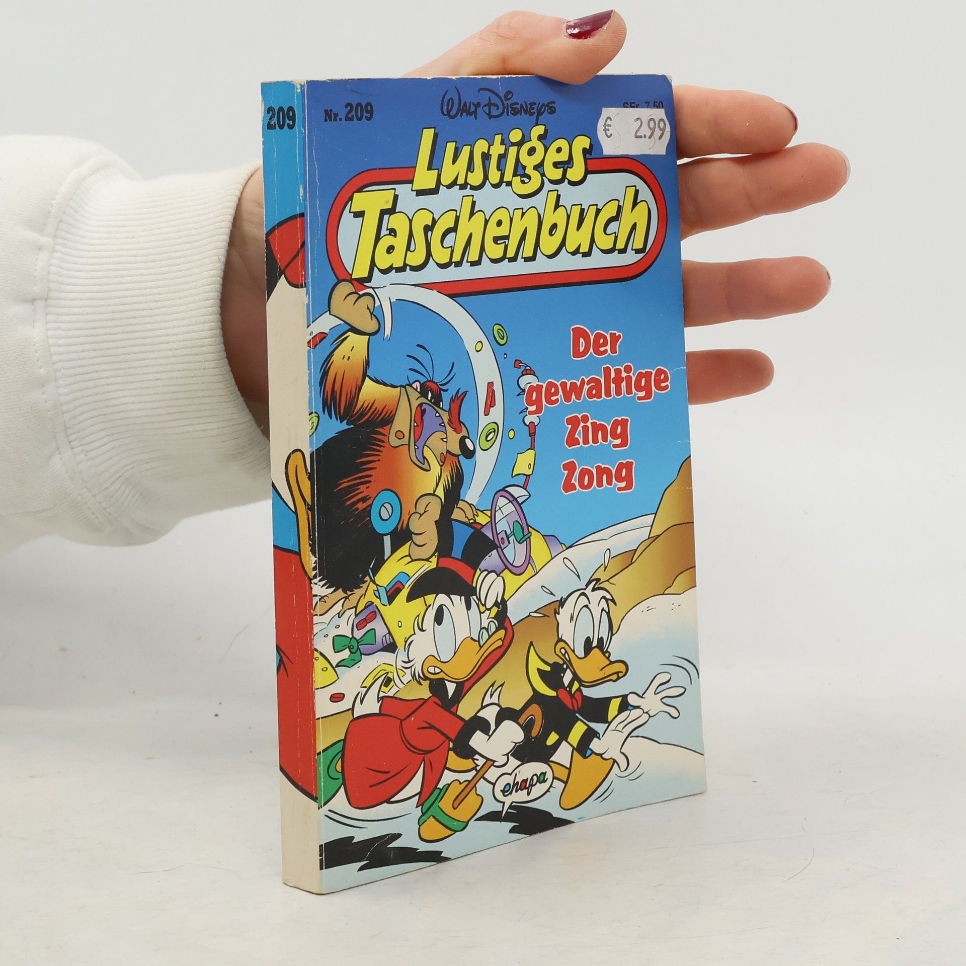Walt Disney Lustiges Taschenbuch 209. Der Gewaltige Zing Zong