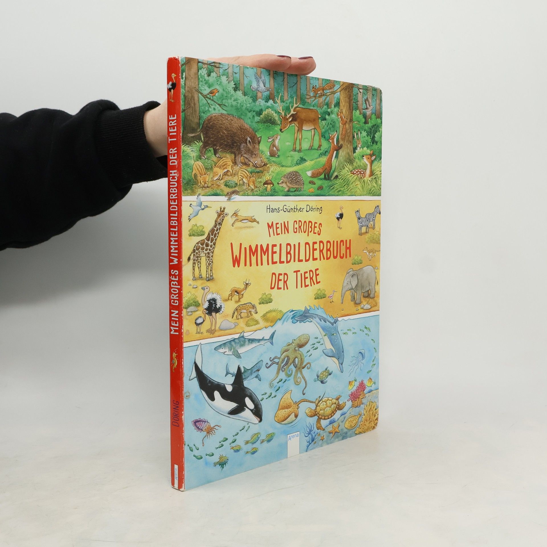 Hans Günther Döring Mein großes Wimmelbilderbuch der Tiere