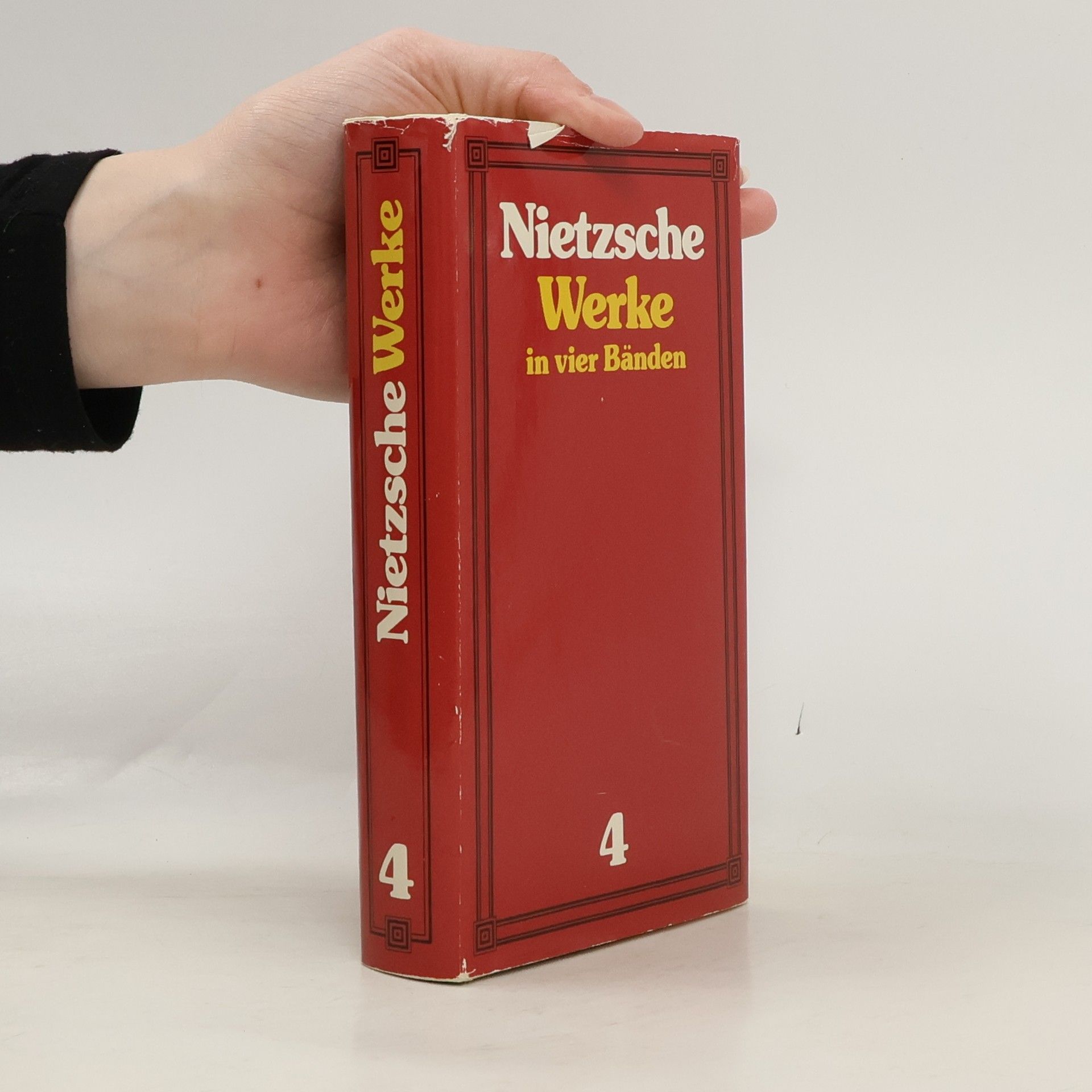 Friedrich Nietzsche Werke in vier Bänden 4