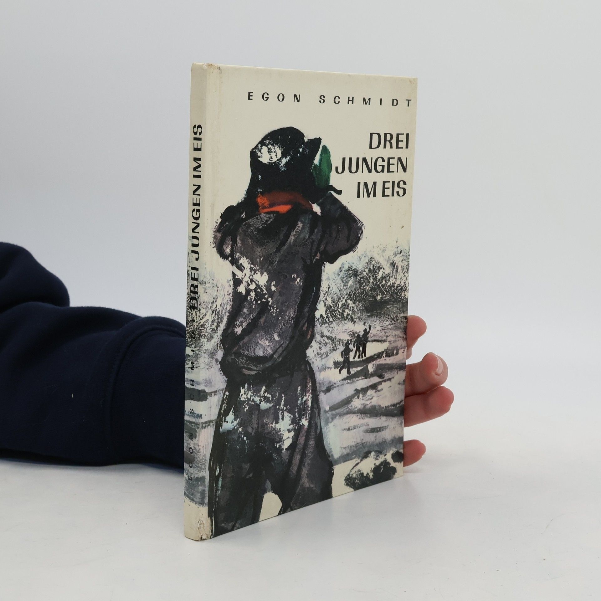 Egon Schmidt Drei Jungen im Eis