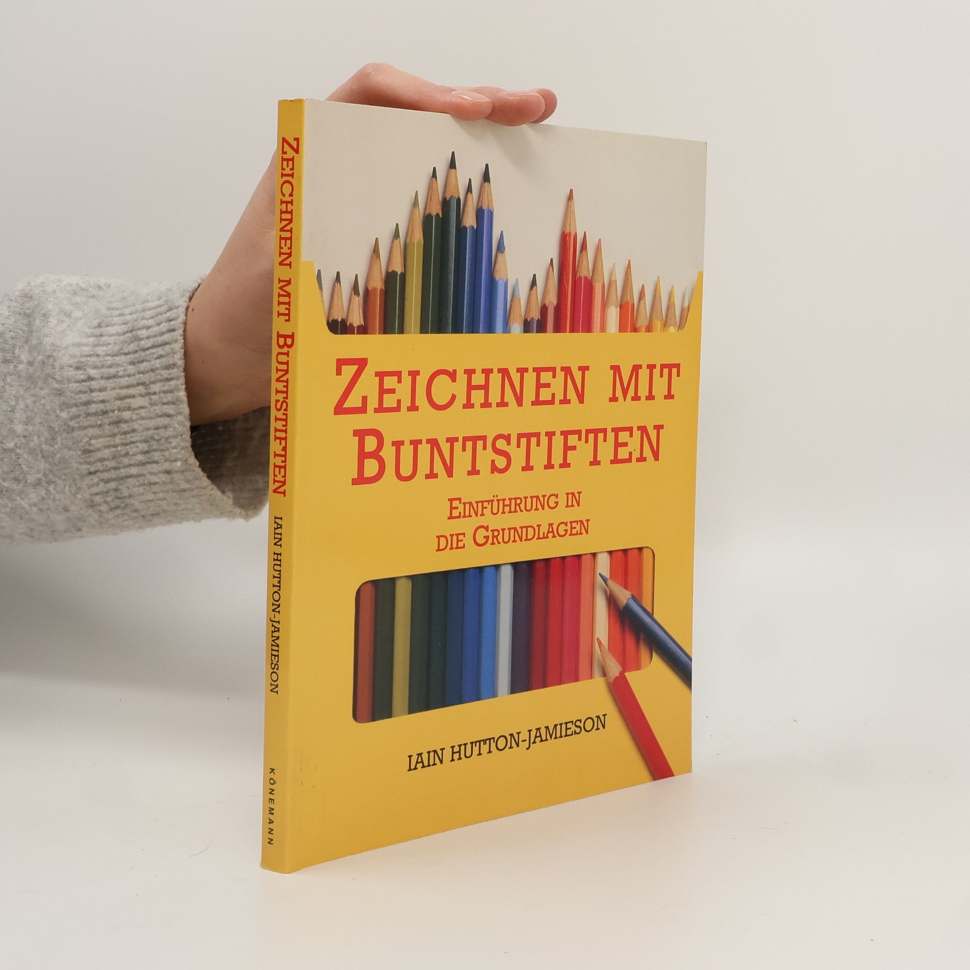 Iain Hutton-Jamieson Zeichnen mit Buntstiften