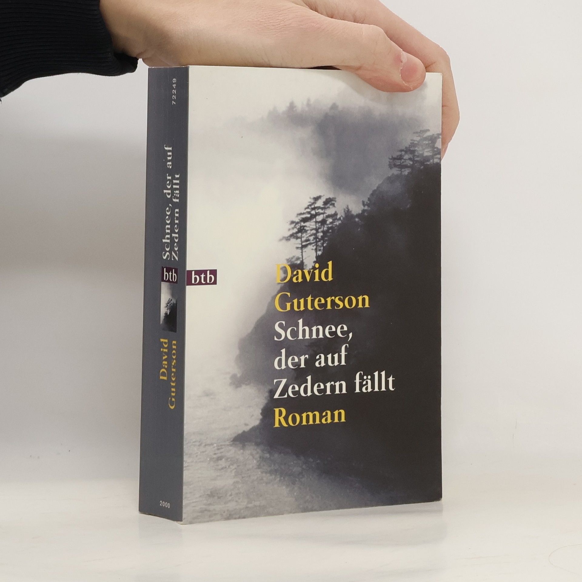 David Guterson Schnee, der auf Zedern fällt