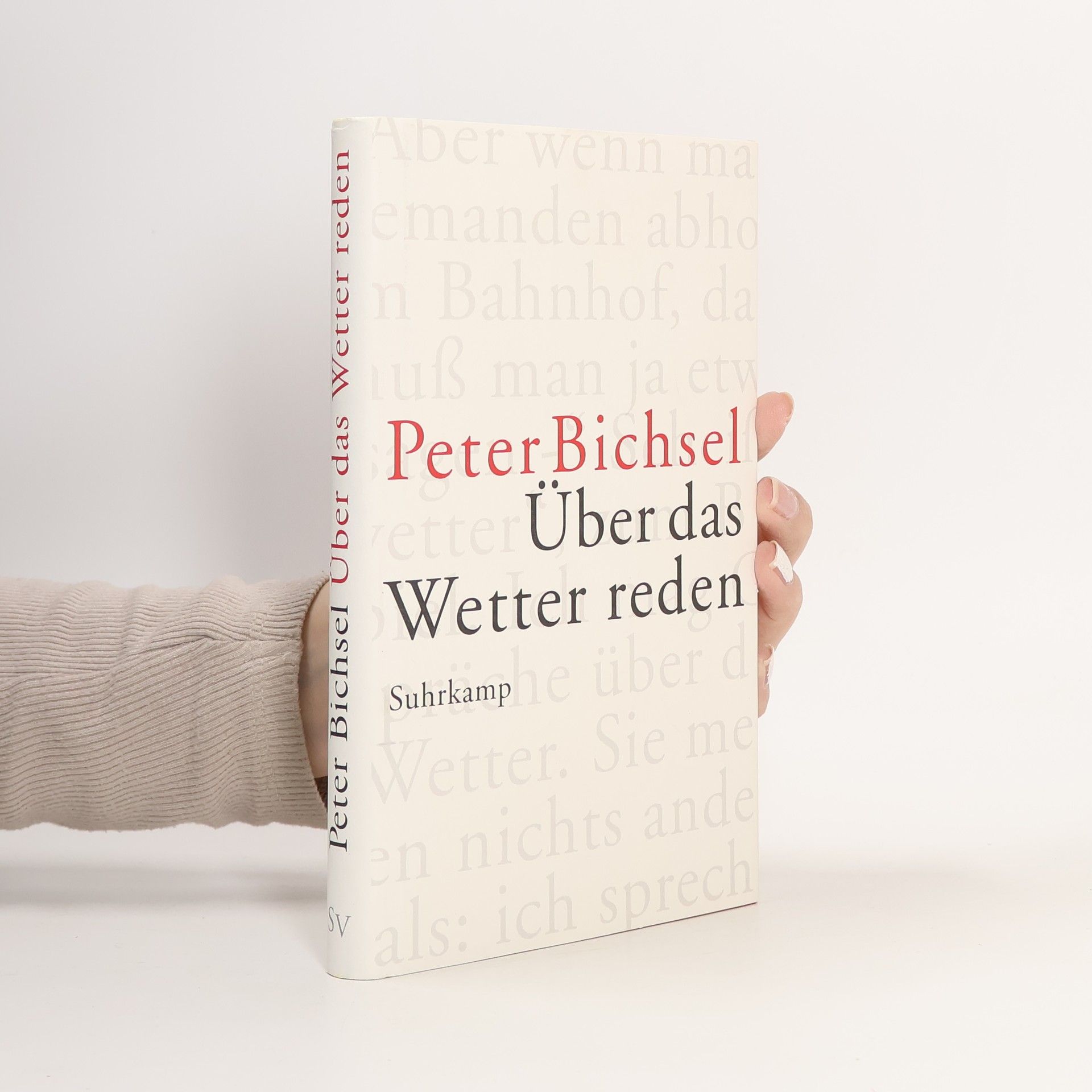 Peter Bichsel Über das Wetter reden