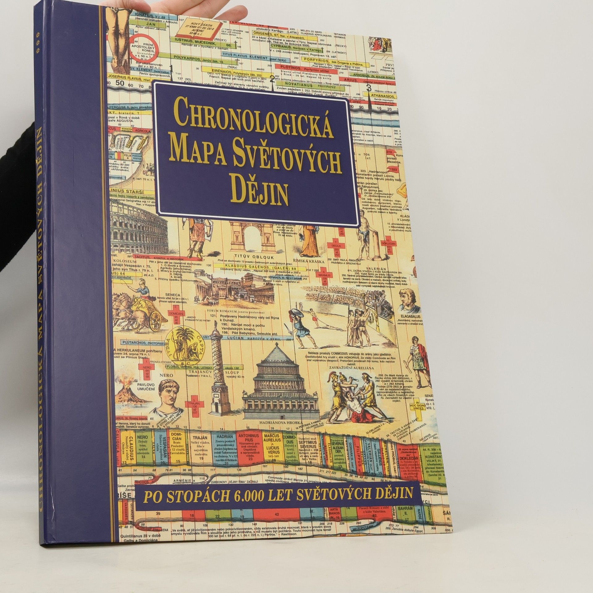 Kolektiv autorů Chronologická mapa světových dějin : po stopách 6000 let světových dějin