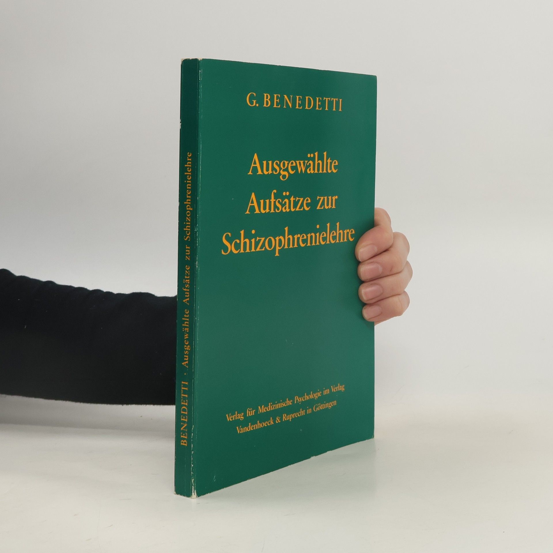 Gaetano Benedetti Ausgewählte Aufsätze zur Schizophrenielehre