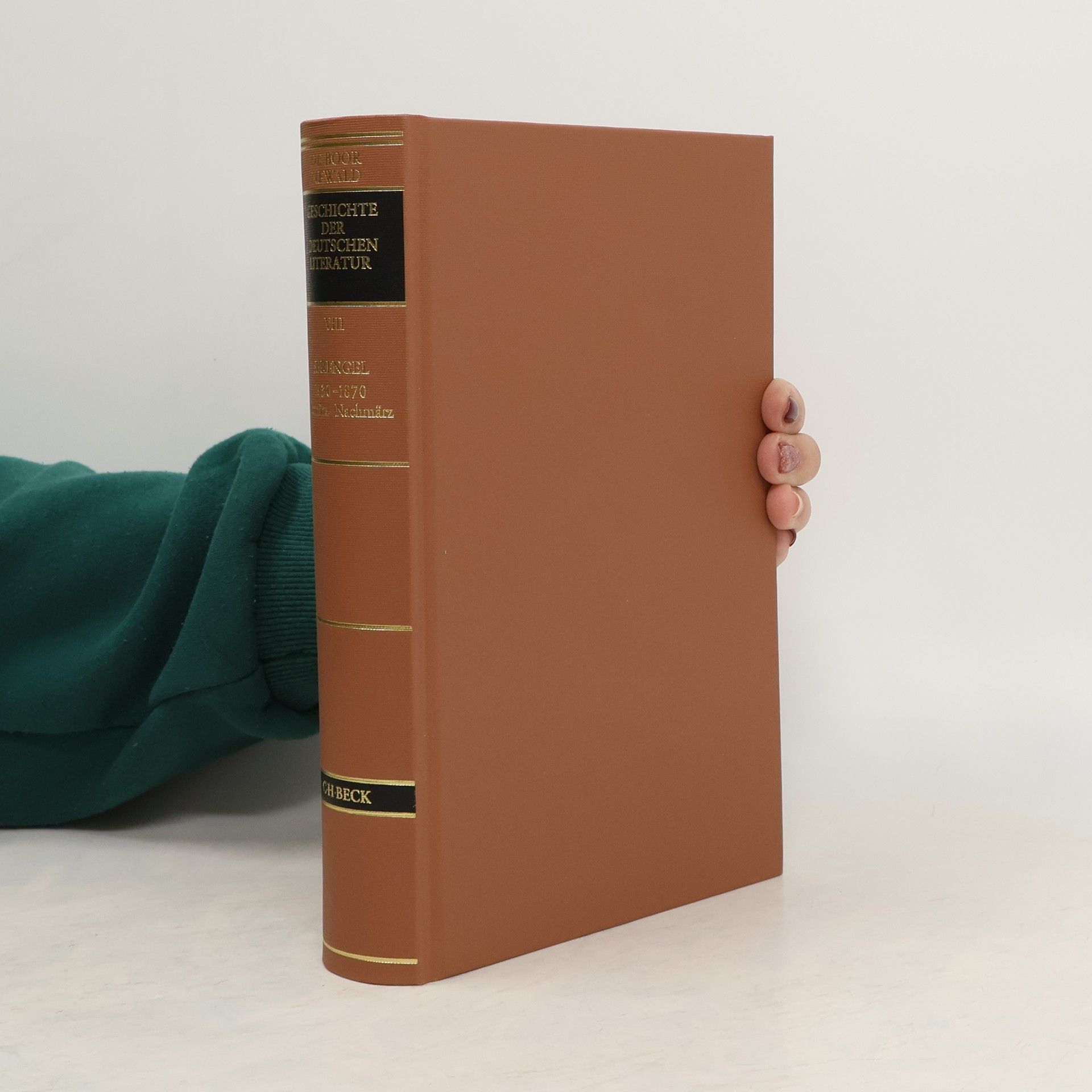 Peter Sprengel Geschichte der deutschen Literatur Bd. 8: Geschichte der deutschsprachigen Literatur 1830-1870