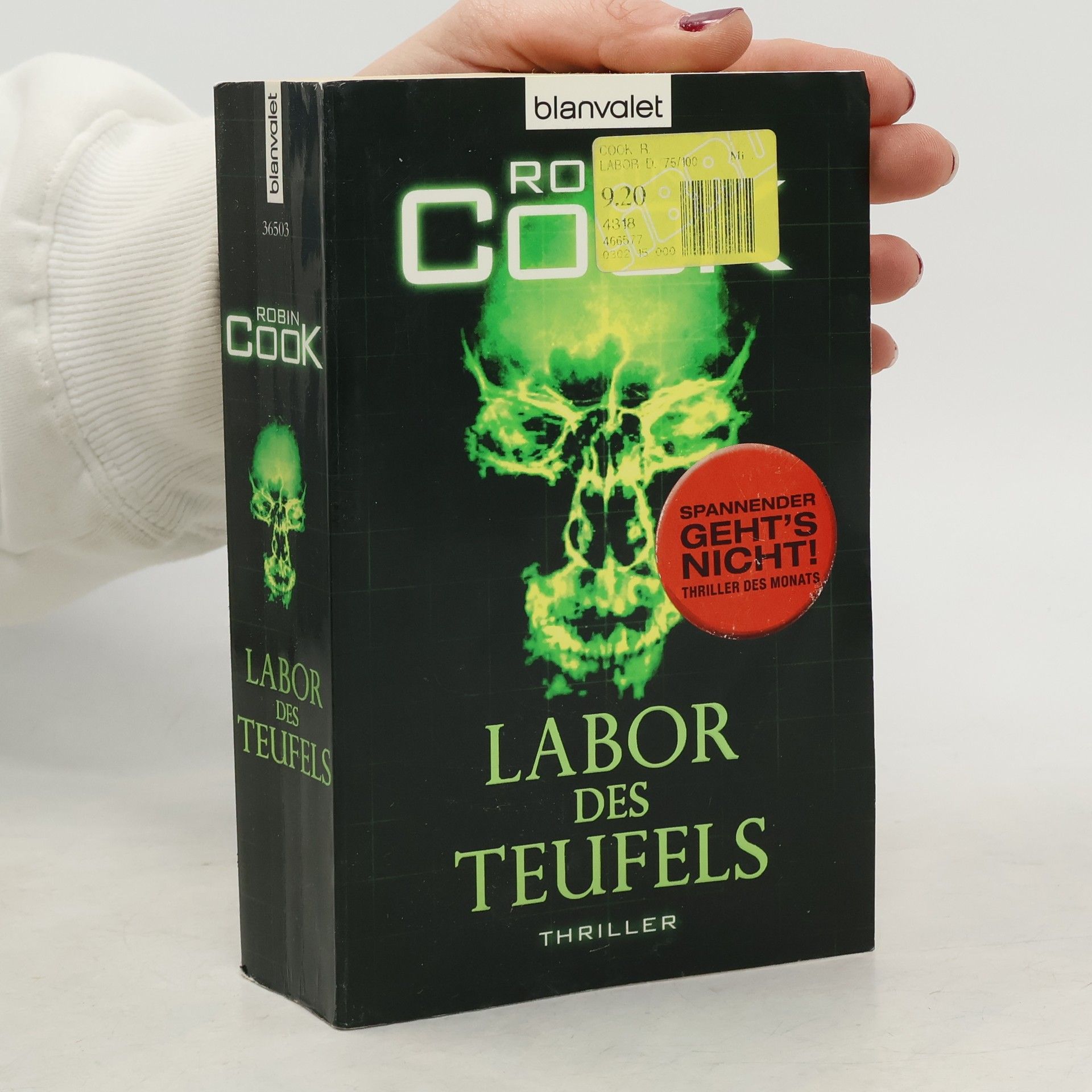 Robin Cook Labor des Teufels