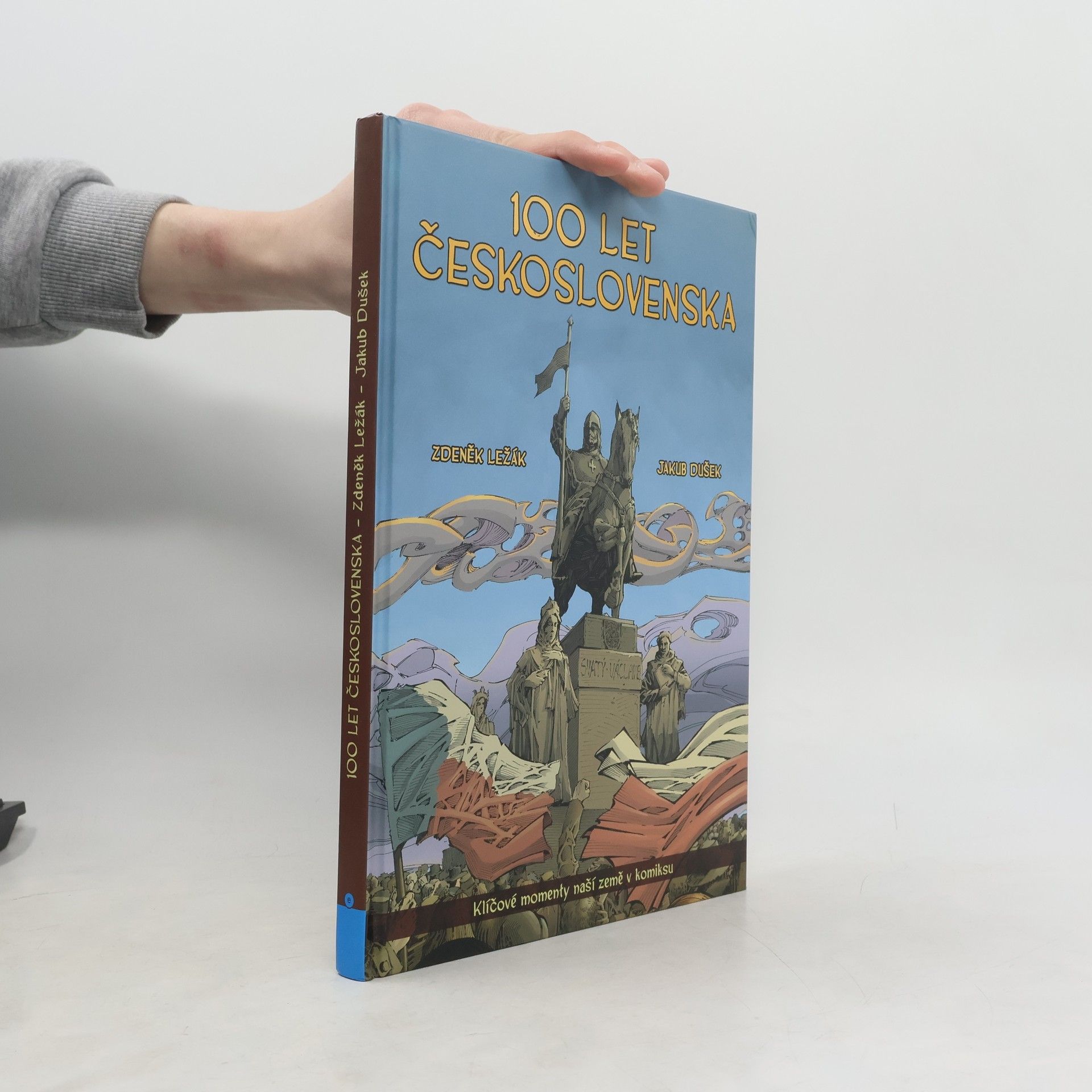 Zdeněk Ležák 100 let Československa v komiksu