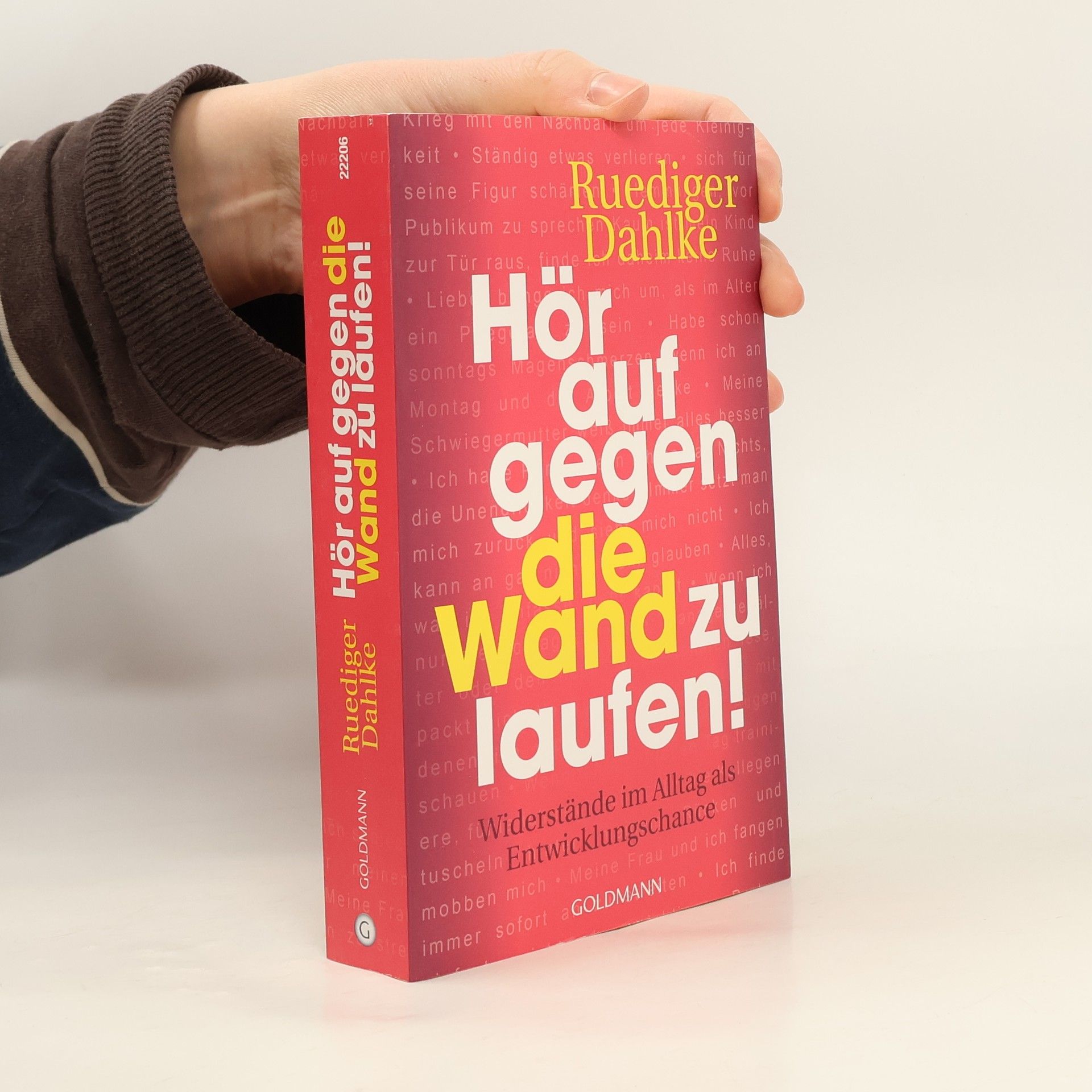 Ruediger Dahlke Hör auf gegen die Wand zu laufen!