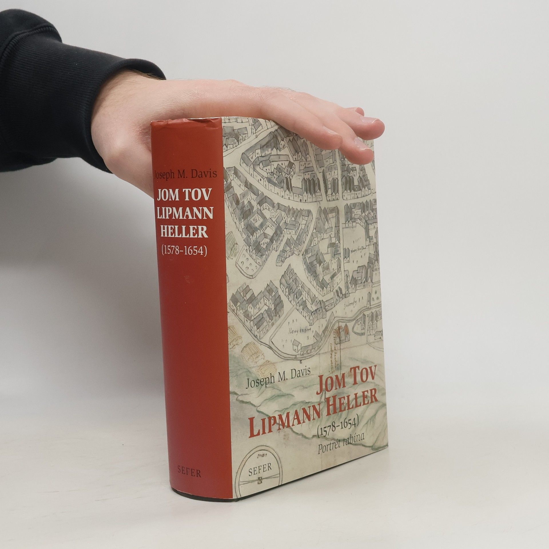 Autorenkollektiv Jom tov Lipmann Heller (1578 - 1654). Portrét rabína.