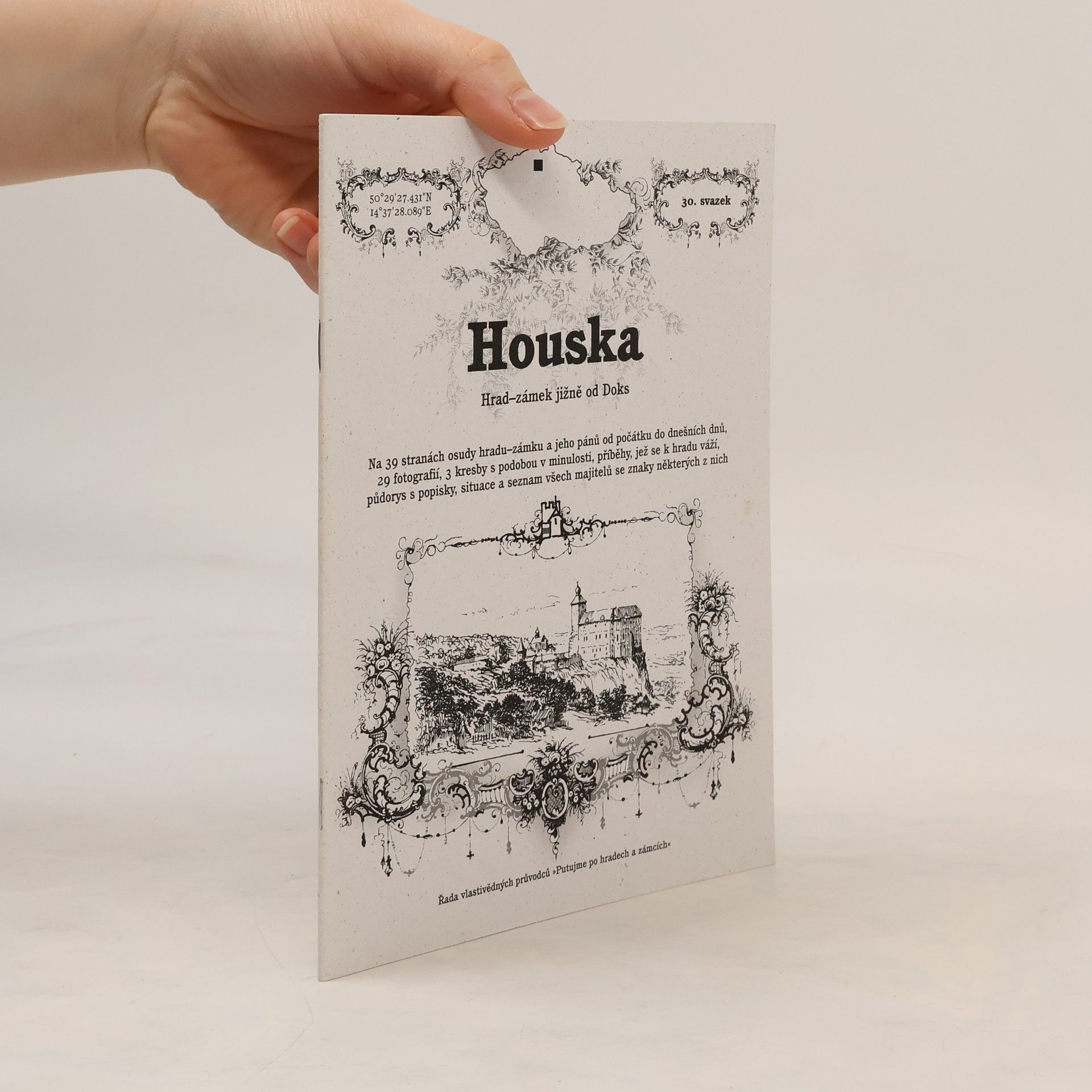 Houska - hrad-zámek jižně od Doks