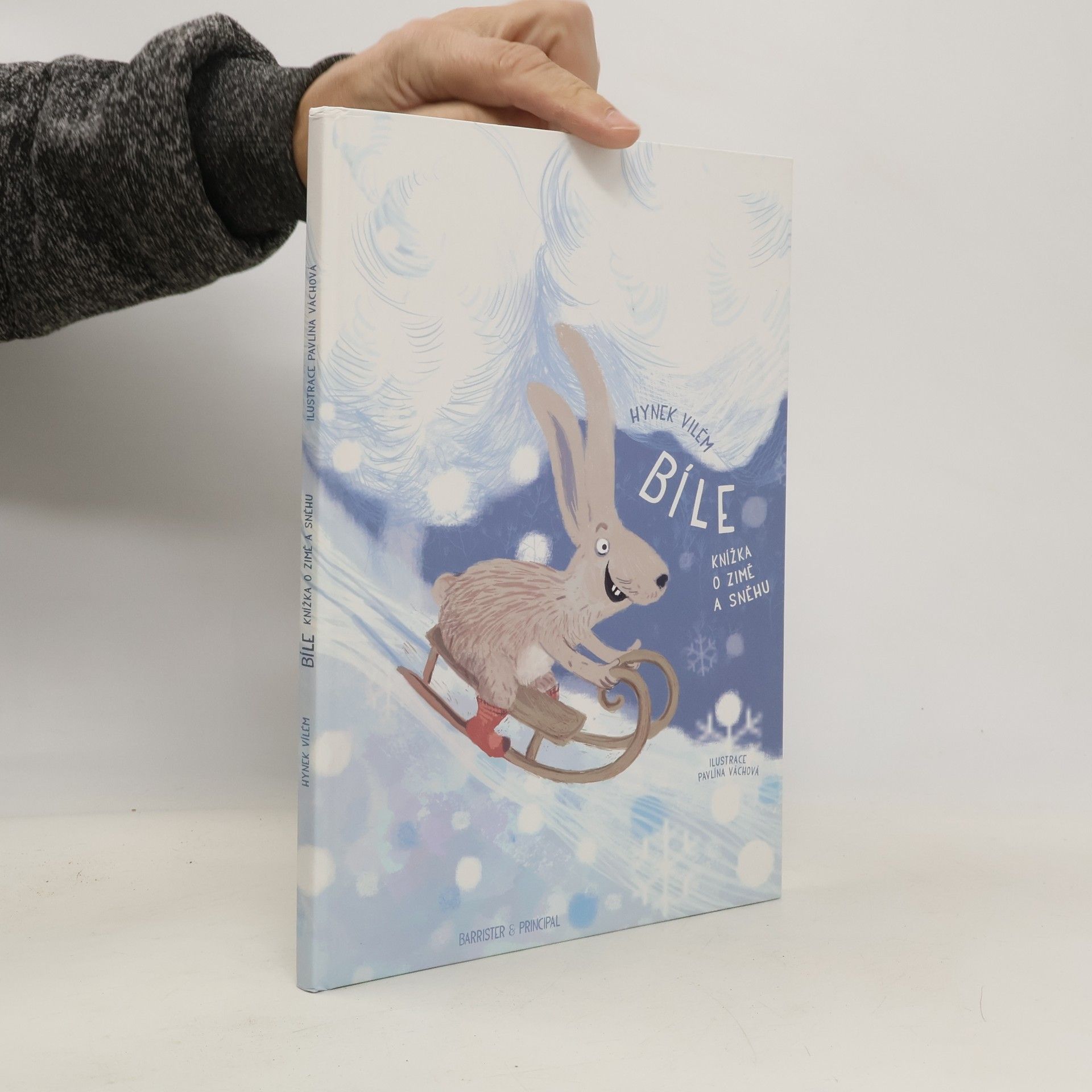 Hynek Vilém Bíle. Knížka o zimě a sněhu