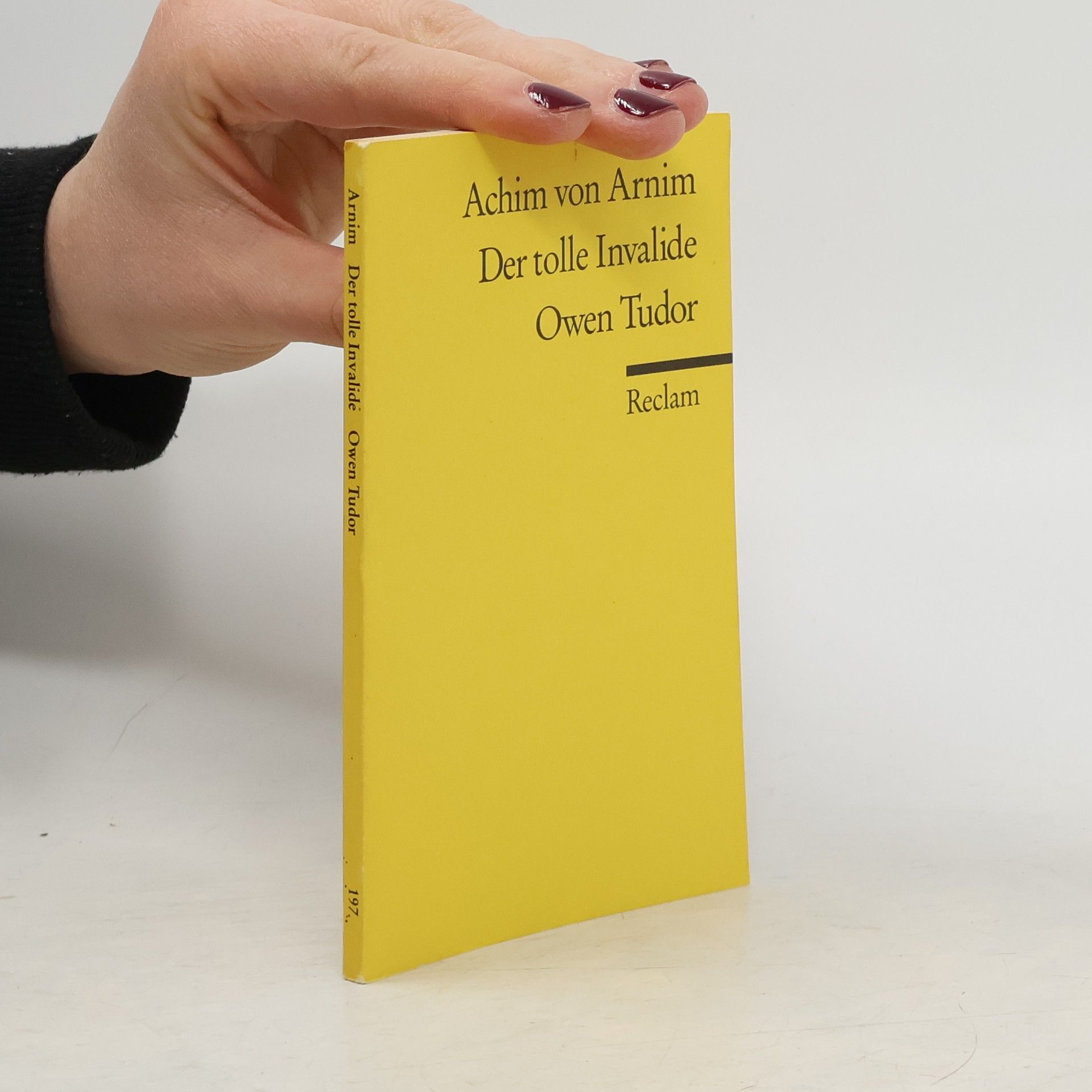 Der tolle Invalide. Owen Tudor