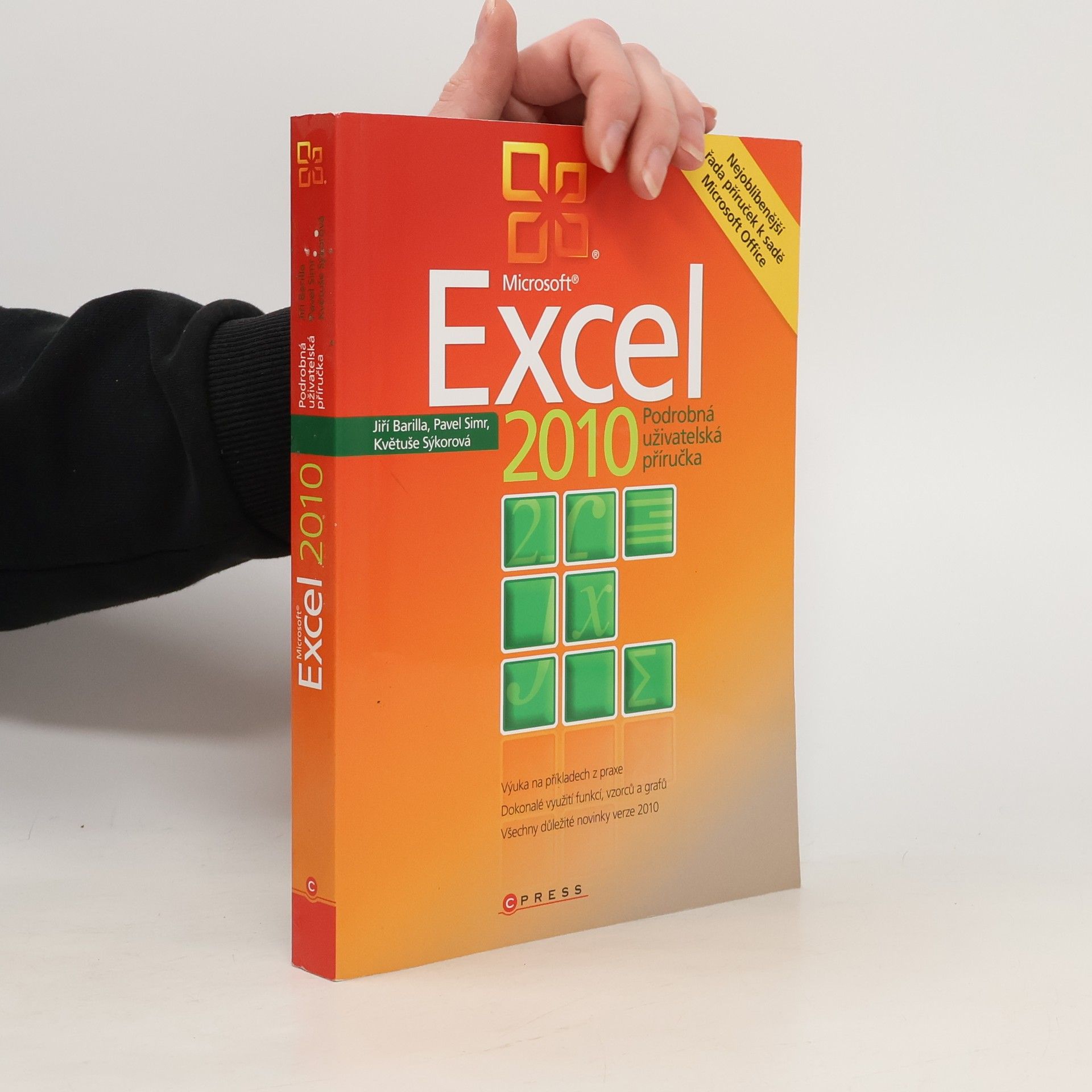 Jiří Barilla Microsoft Excel 2010 : podrobná uživatelská příručka