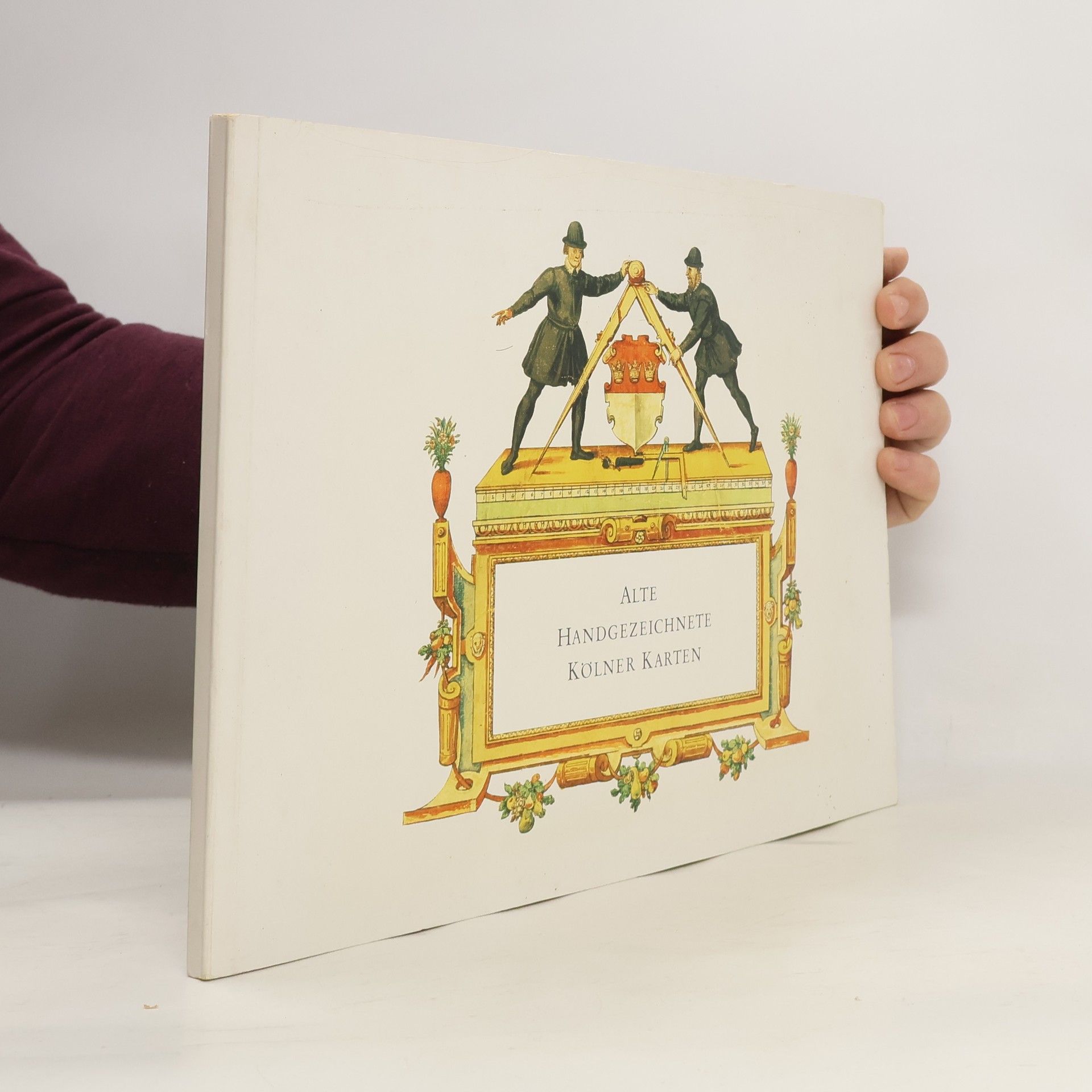 Alte handgezeichnete Kölner Karten