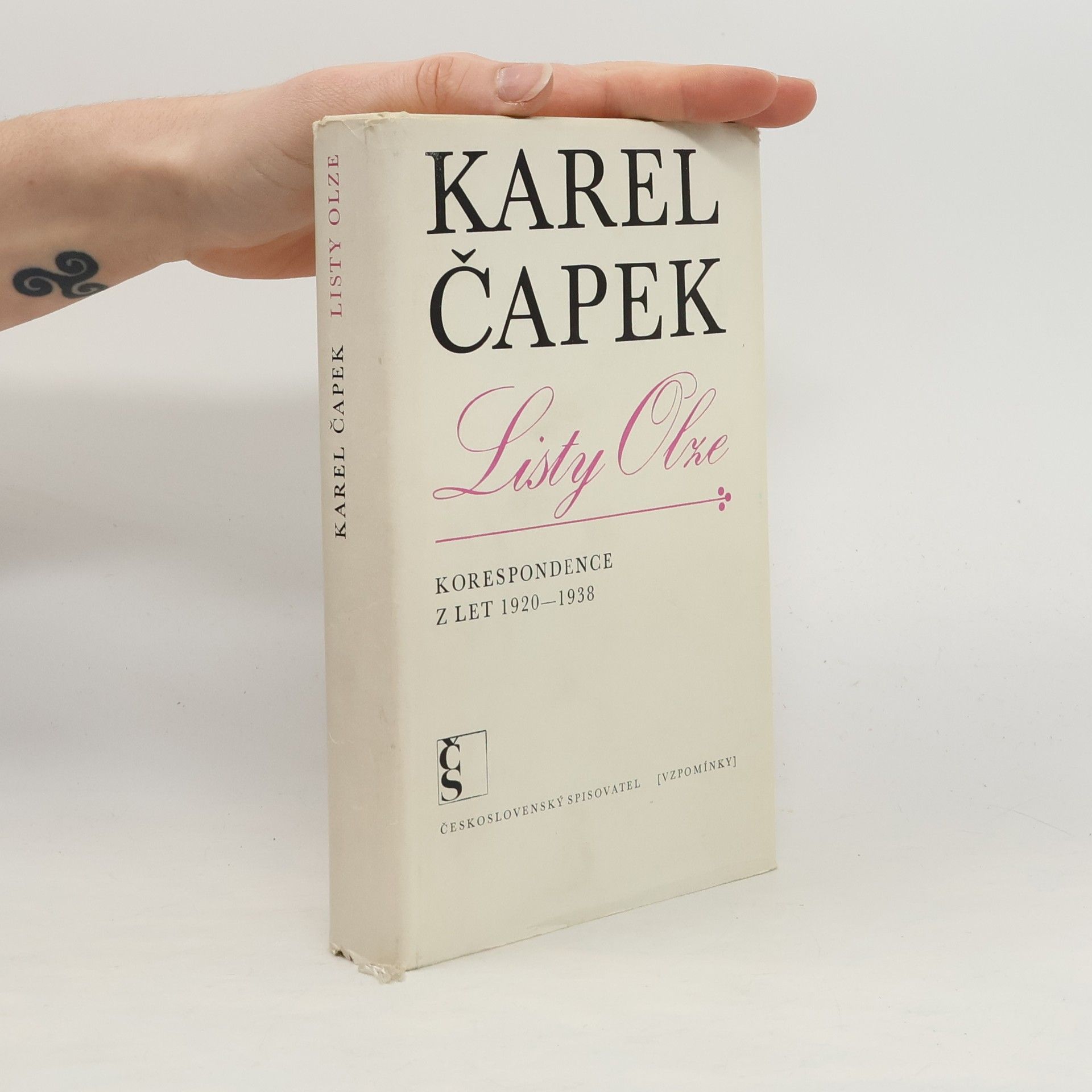Karel Čapek Listy Olze