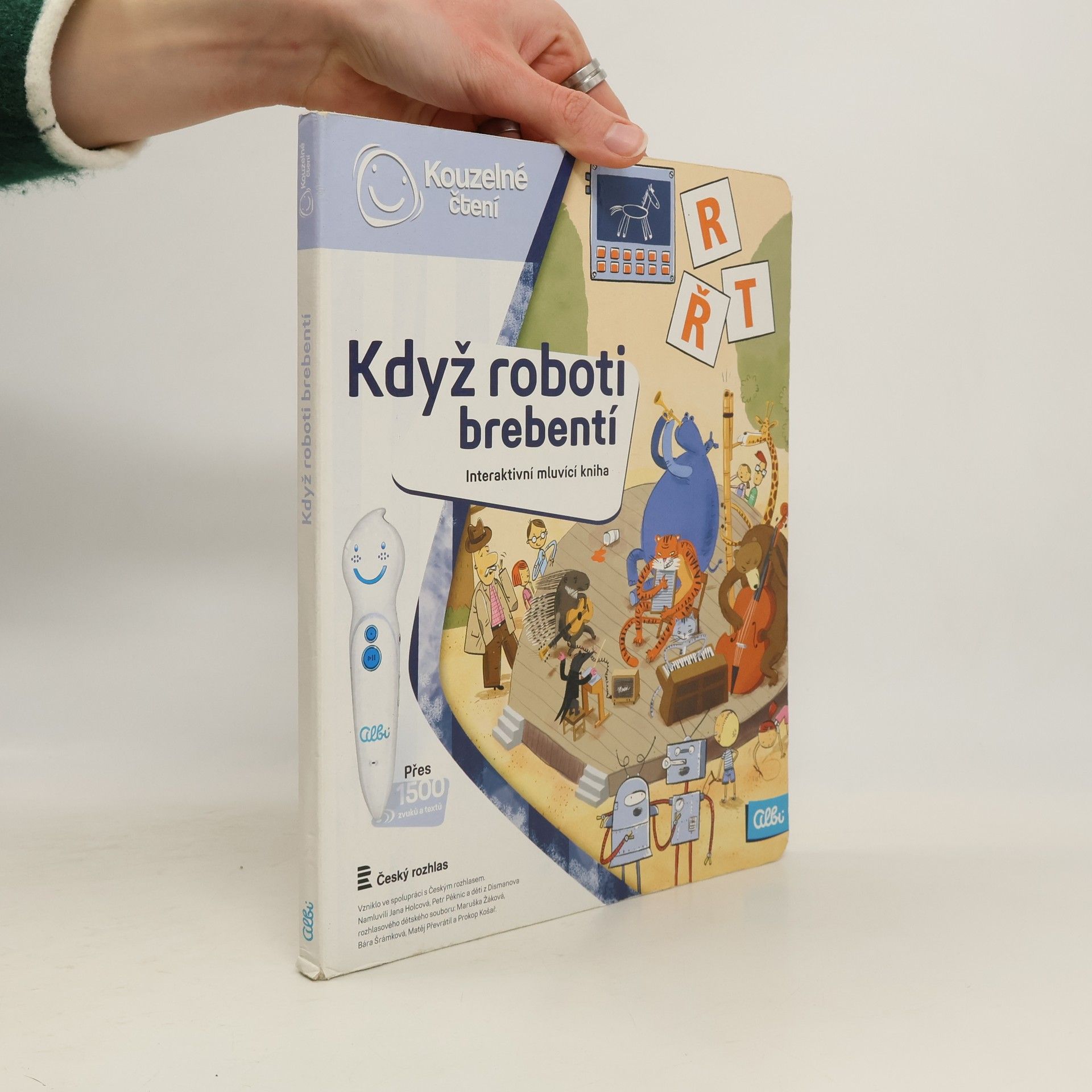 Když roboti brebentí. Interaktivní mluvicí kniha