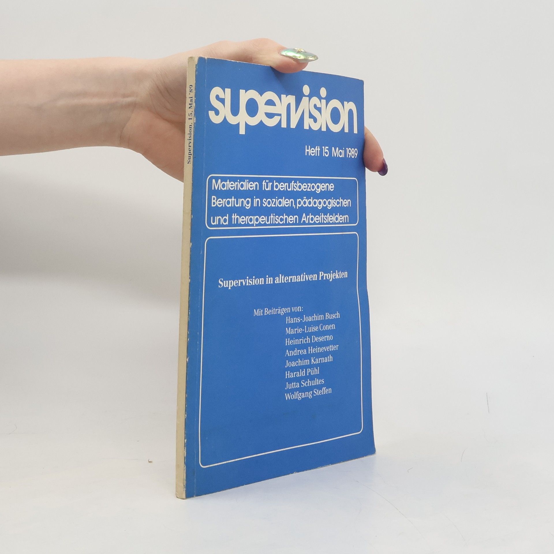 Autores varios Supervision. Heft 15. Mai 1989