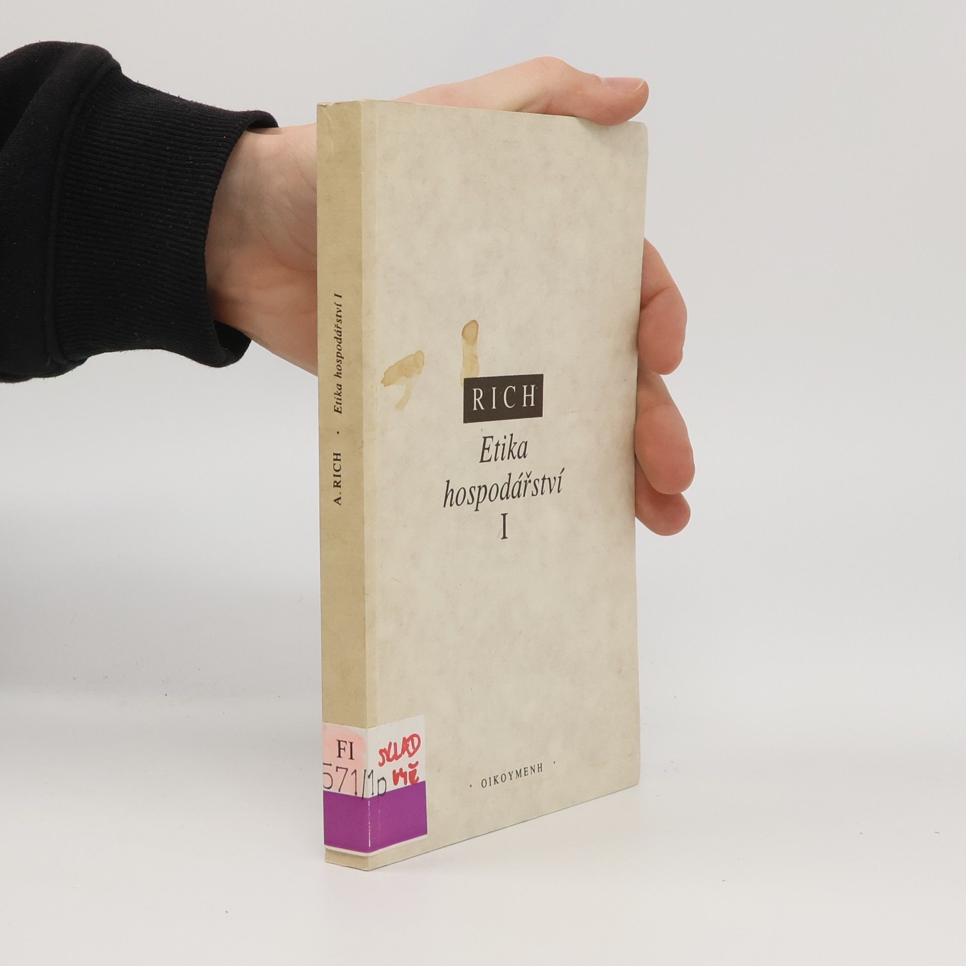 Etika hospodářství. Svazek I, Theologická perspektiva