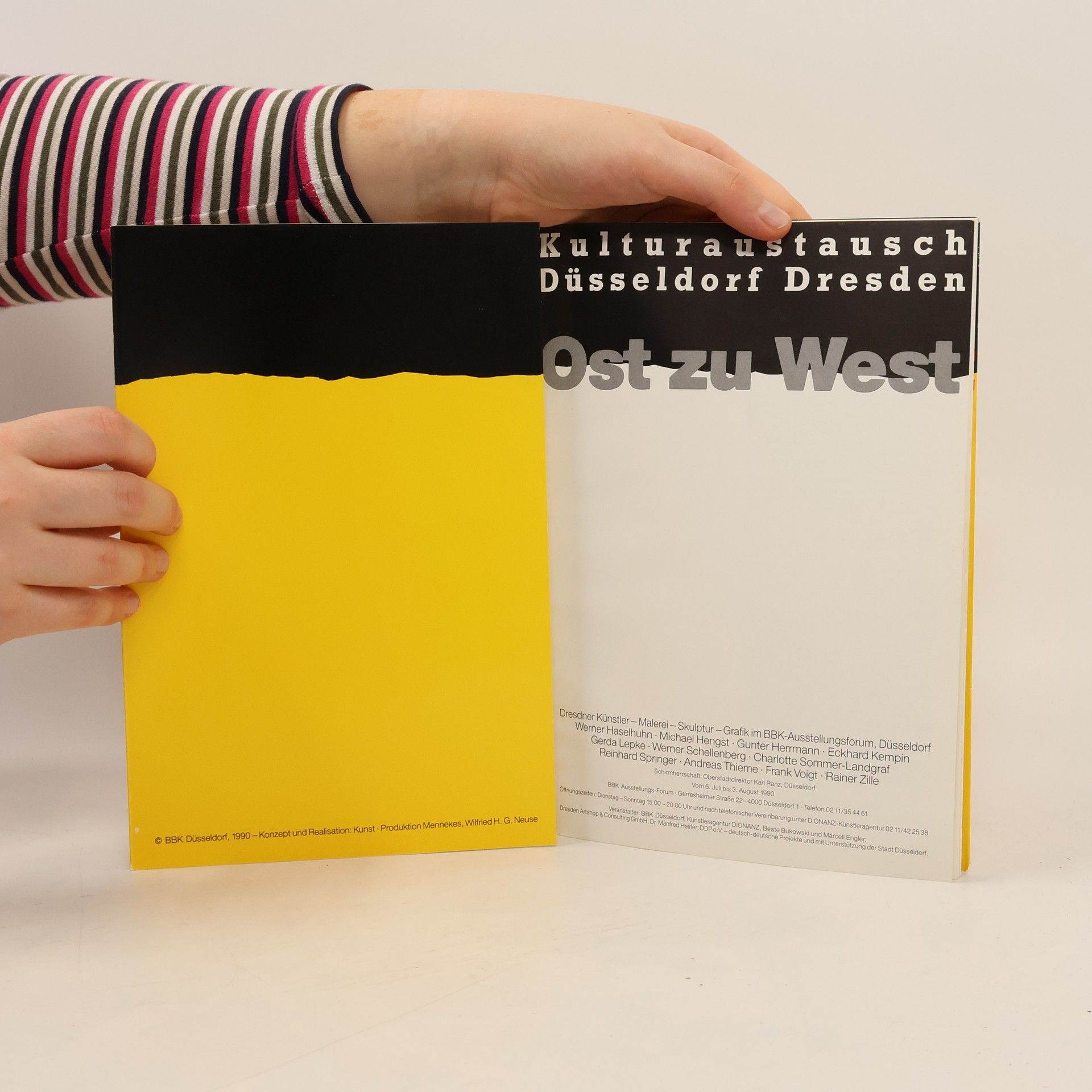 Autores varios Kulturaustausch Düsseldorf Dresden: Ost zu West