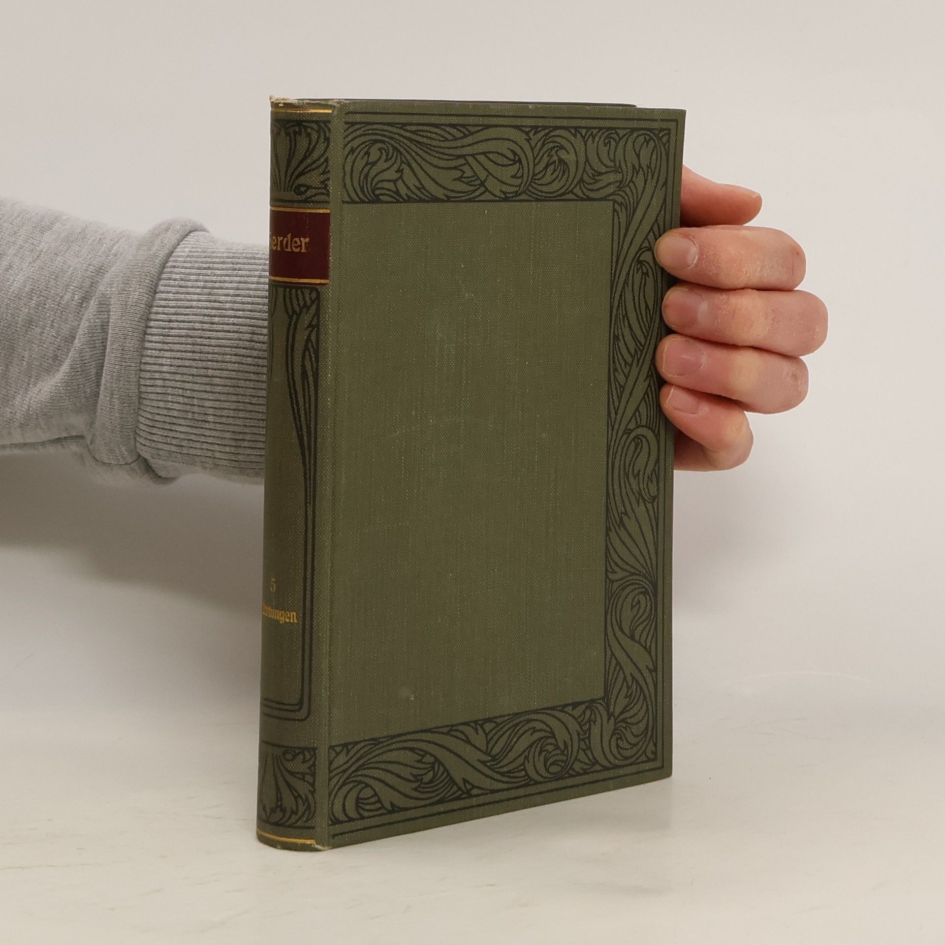 Herders Werke. Fünfter Band