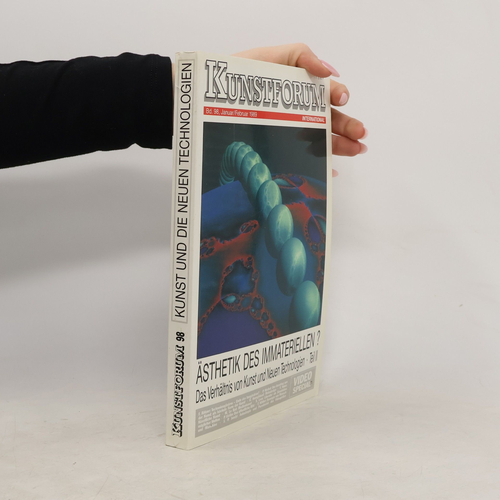 Collectif d'auteurs Ästhetik des Immateriellen?