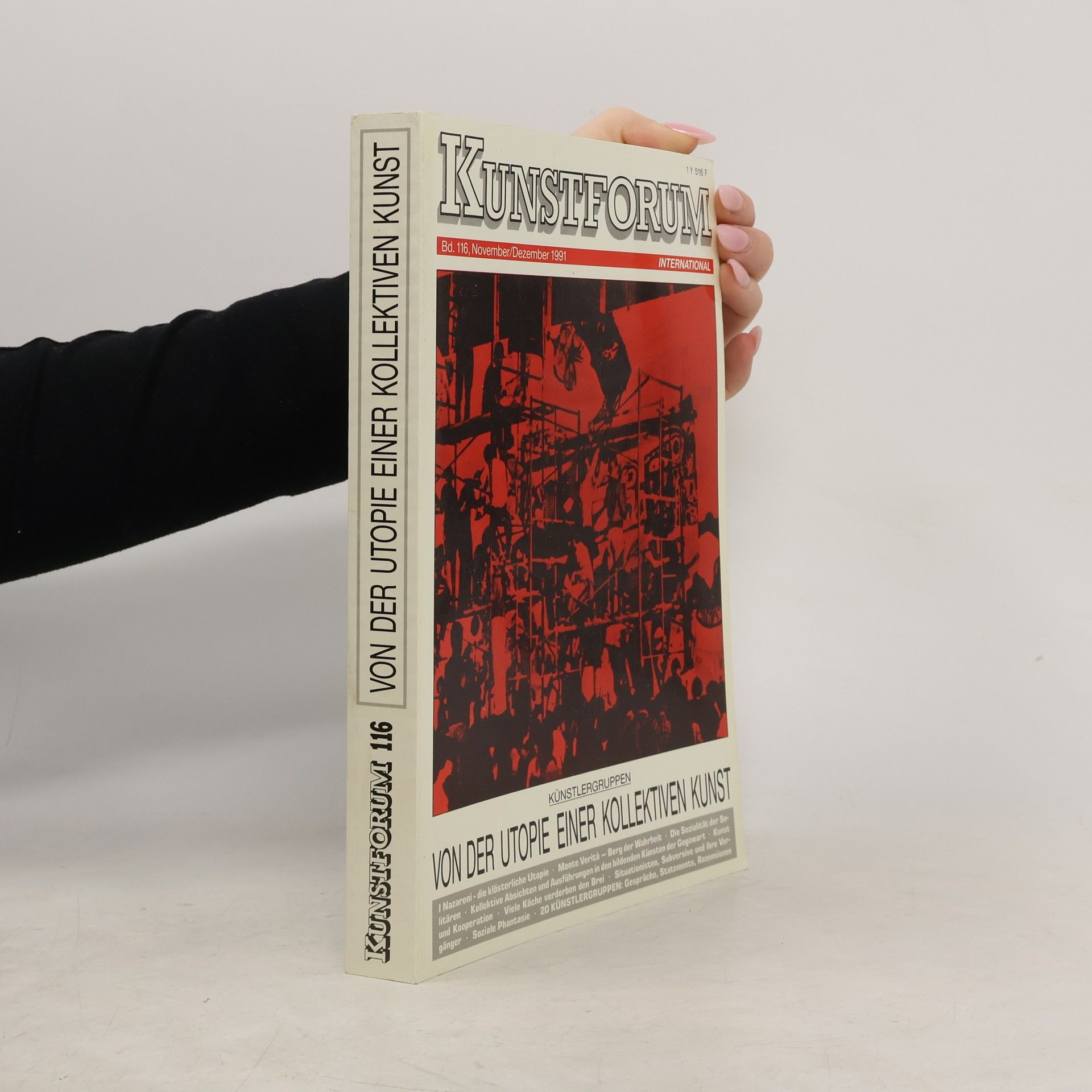 Kolektív autorov Kunstforum 116. Von der Utopie Einer Kollektiven Kunst.