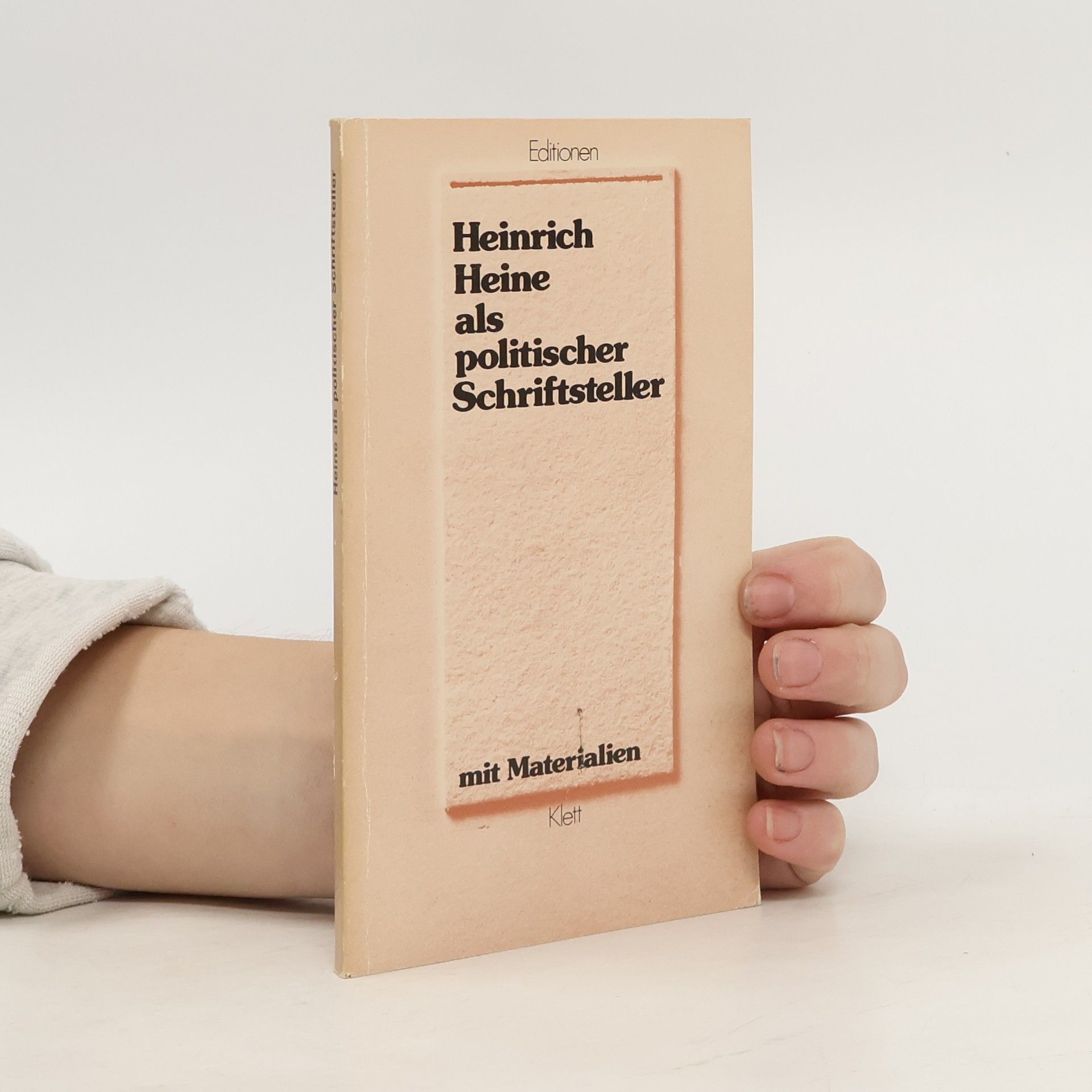 Heinrich Heine Heinrich Heine als politischer Schriftsteller