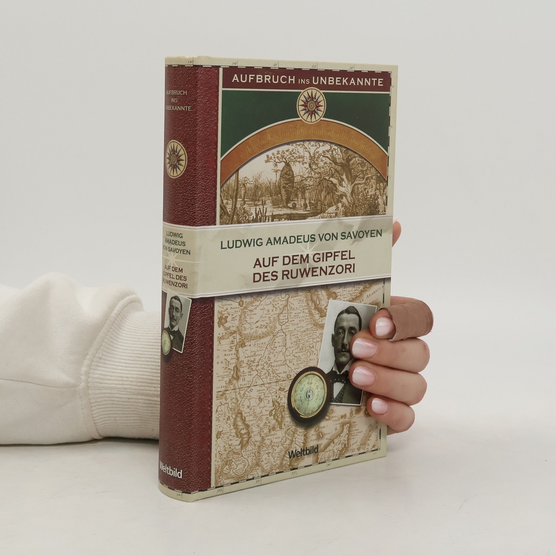 Ludwig Amadeus von Savoyen Auf dem gipfel des Ruwenzori