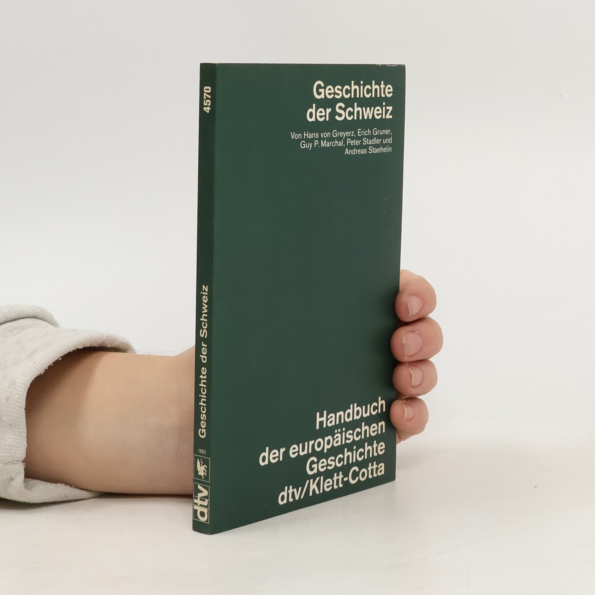 Hans von Greyerz Geschichte der Schweiz