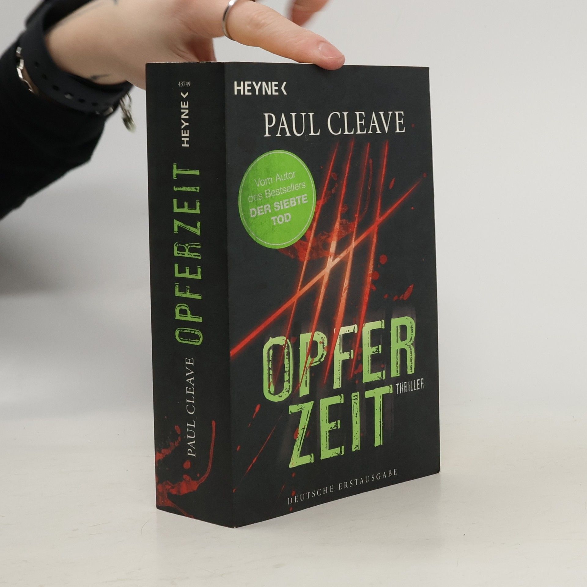 Paul Cleave Opferzeit