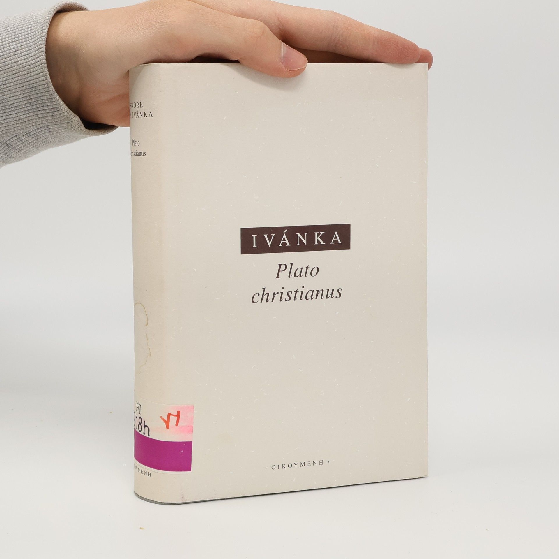 Ender Ivánka Plato christianus