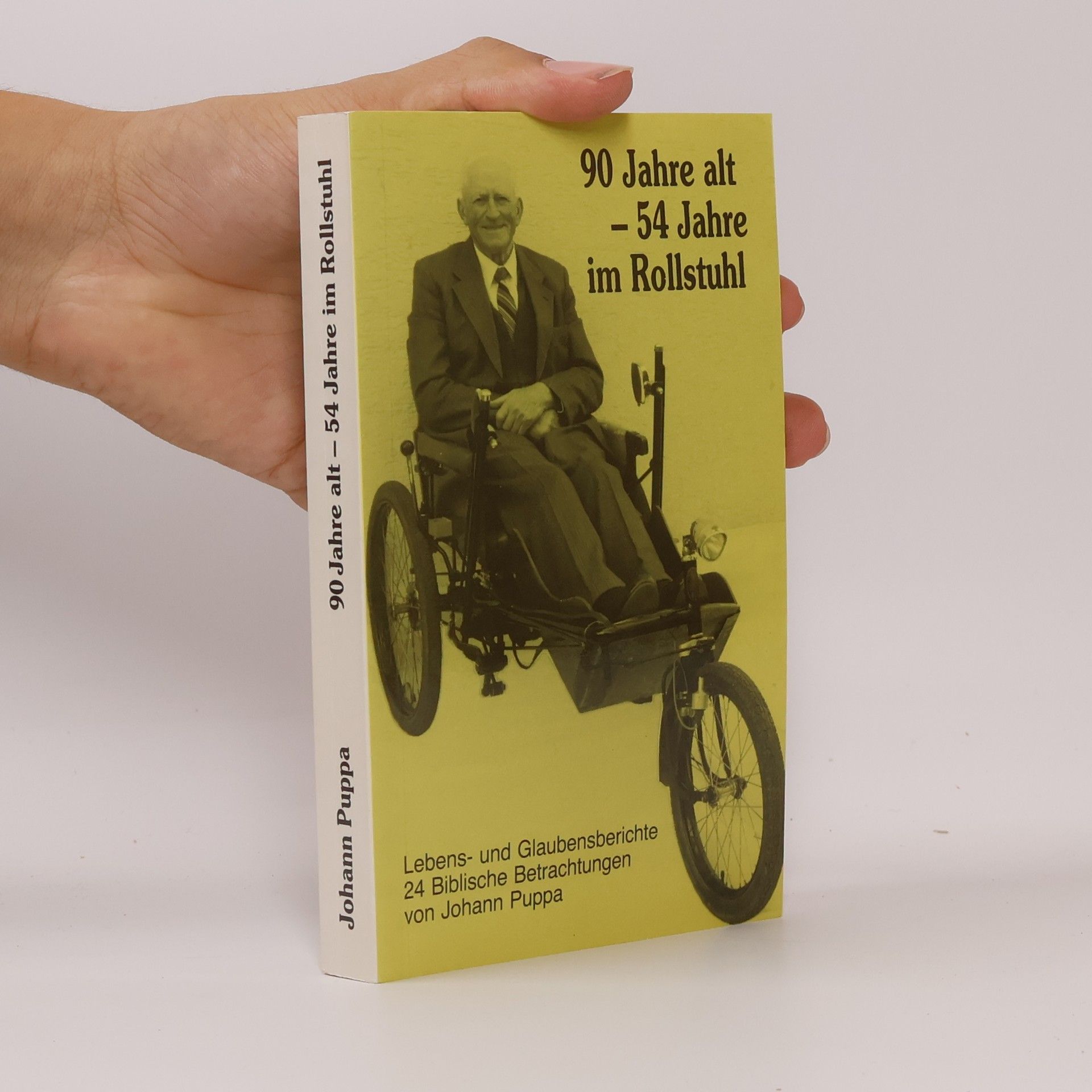 Johann Puppa 90 Jahre alt - 54 Jahre im Rollstuhl