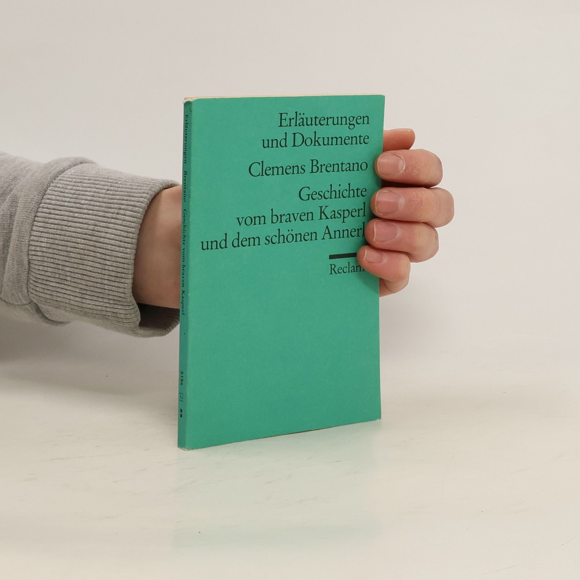 Gerhard Schaub Clemens Brentano, Geschichte vom braven Kasperl und dem schönen Annerl