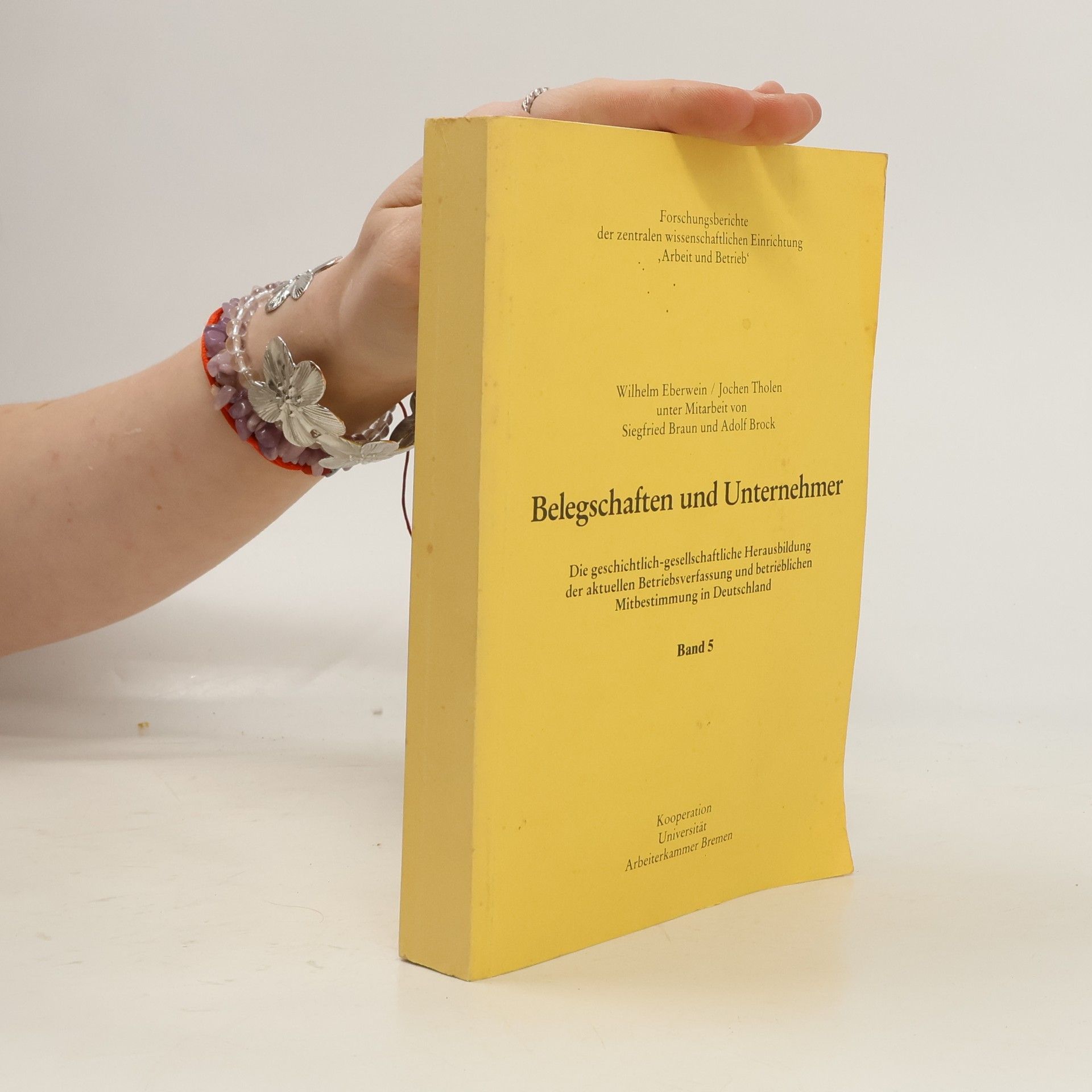 Wilhelm Eberwein Belegschaften und Unternehmer 5