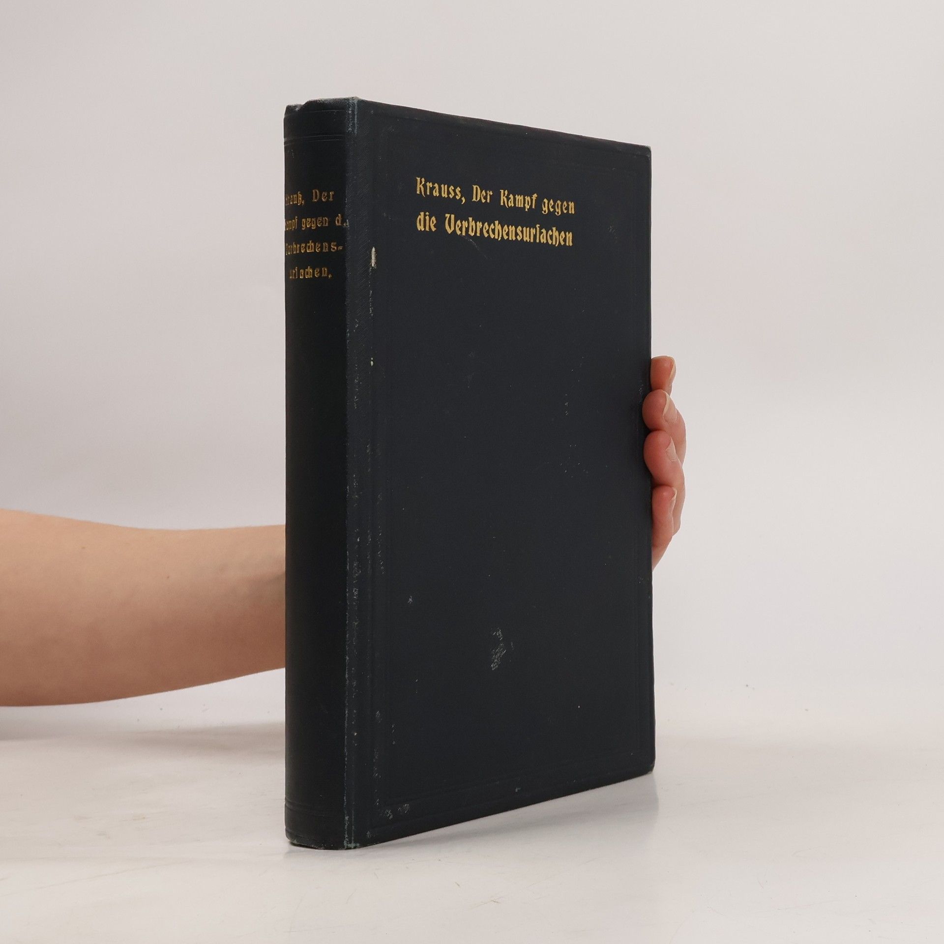 Karl Krauss Der Kampf gegen die Verbrechensursachen
