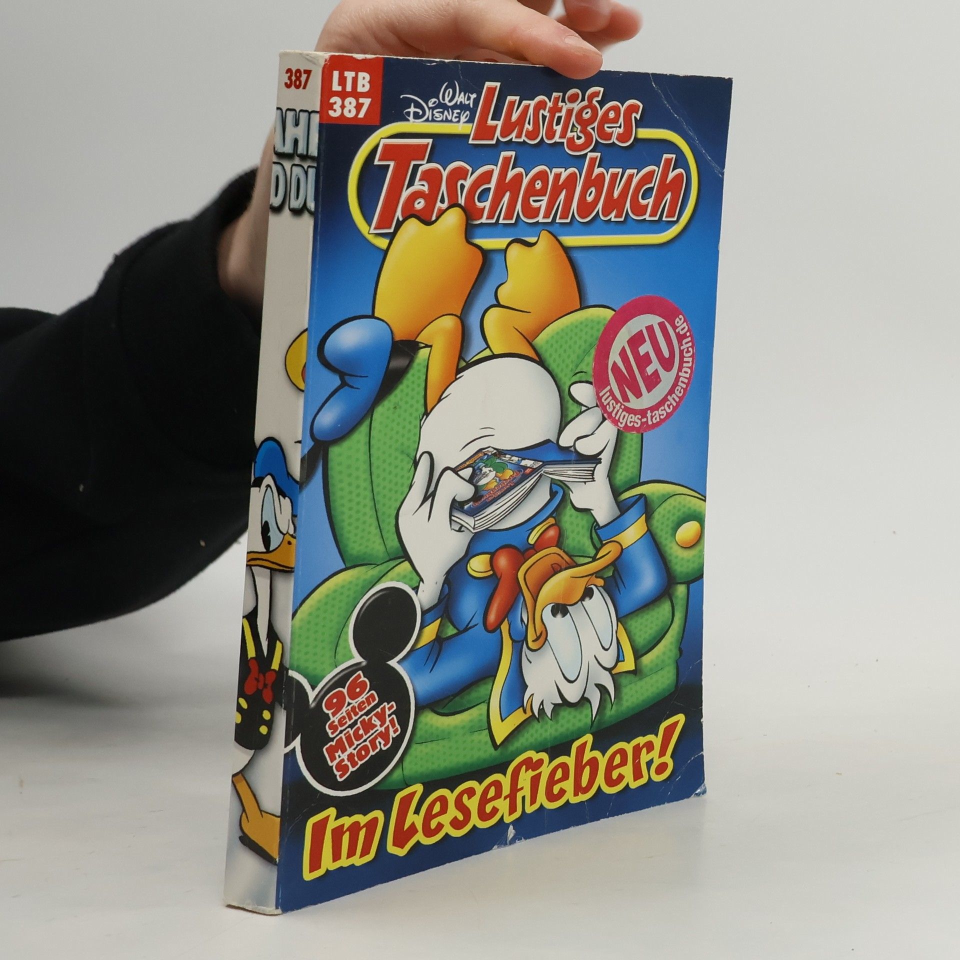 Walt Disney Lustiges Taschenbuch 387. Im Lesefieber!
