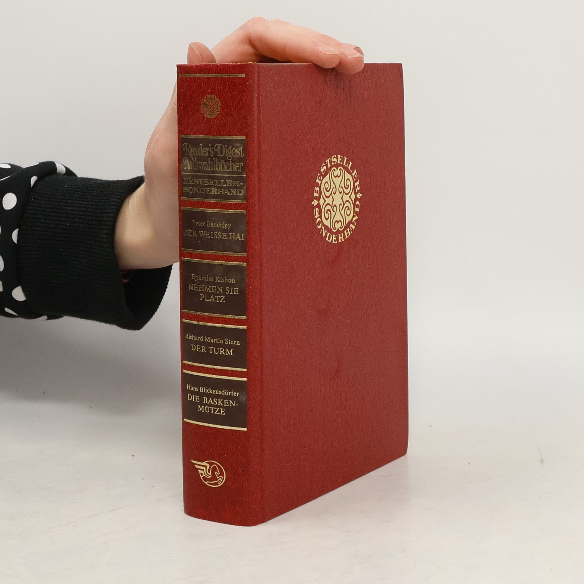 Peter Benchley Reader's Digest Auswahlbücher. Der weiße Hai. Nehmen sie Platz. Der Turm. Die Baskenmütze