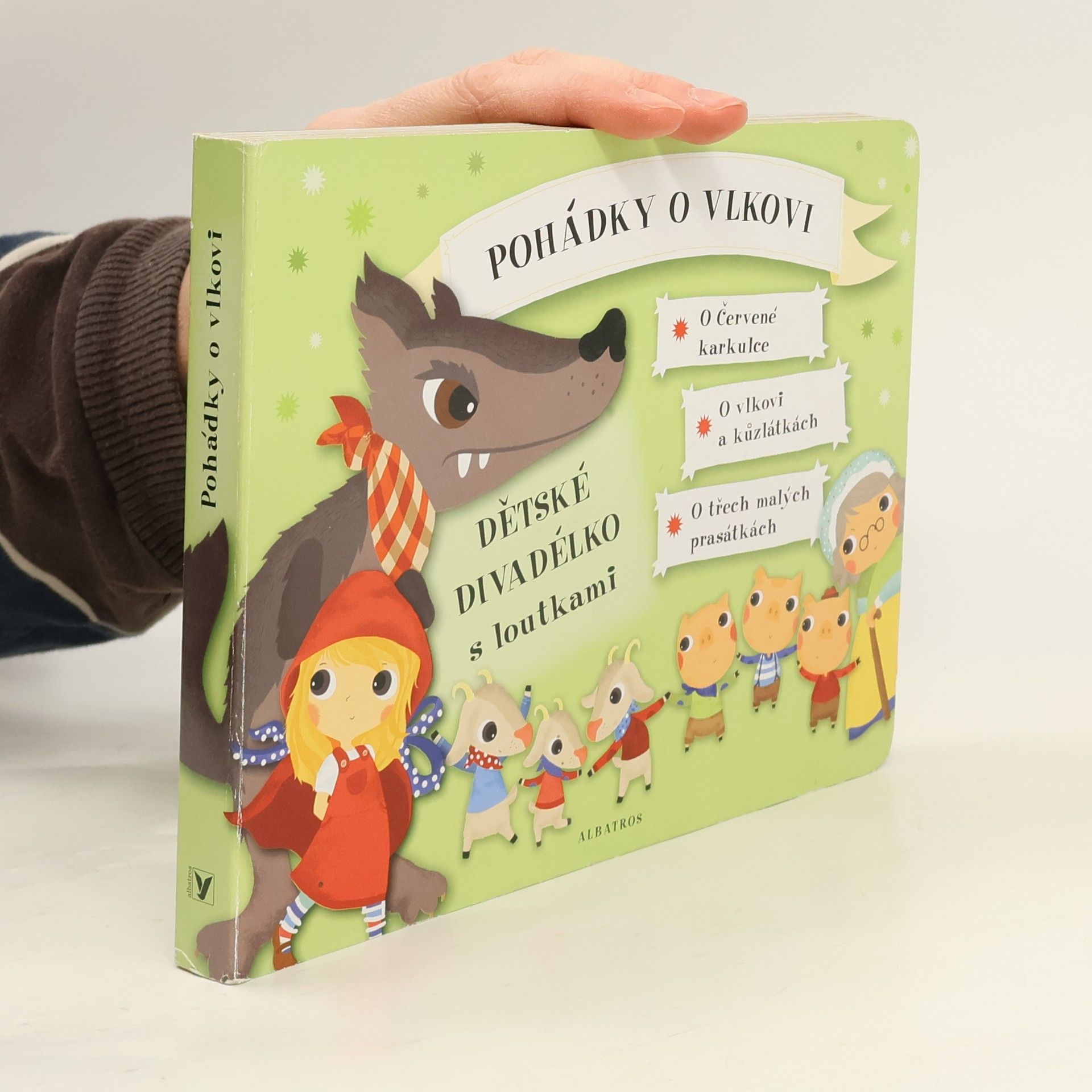 Klára Kolčavová Pohádky o vlkovi: Dětské divadélko (bez loutek)