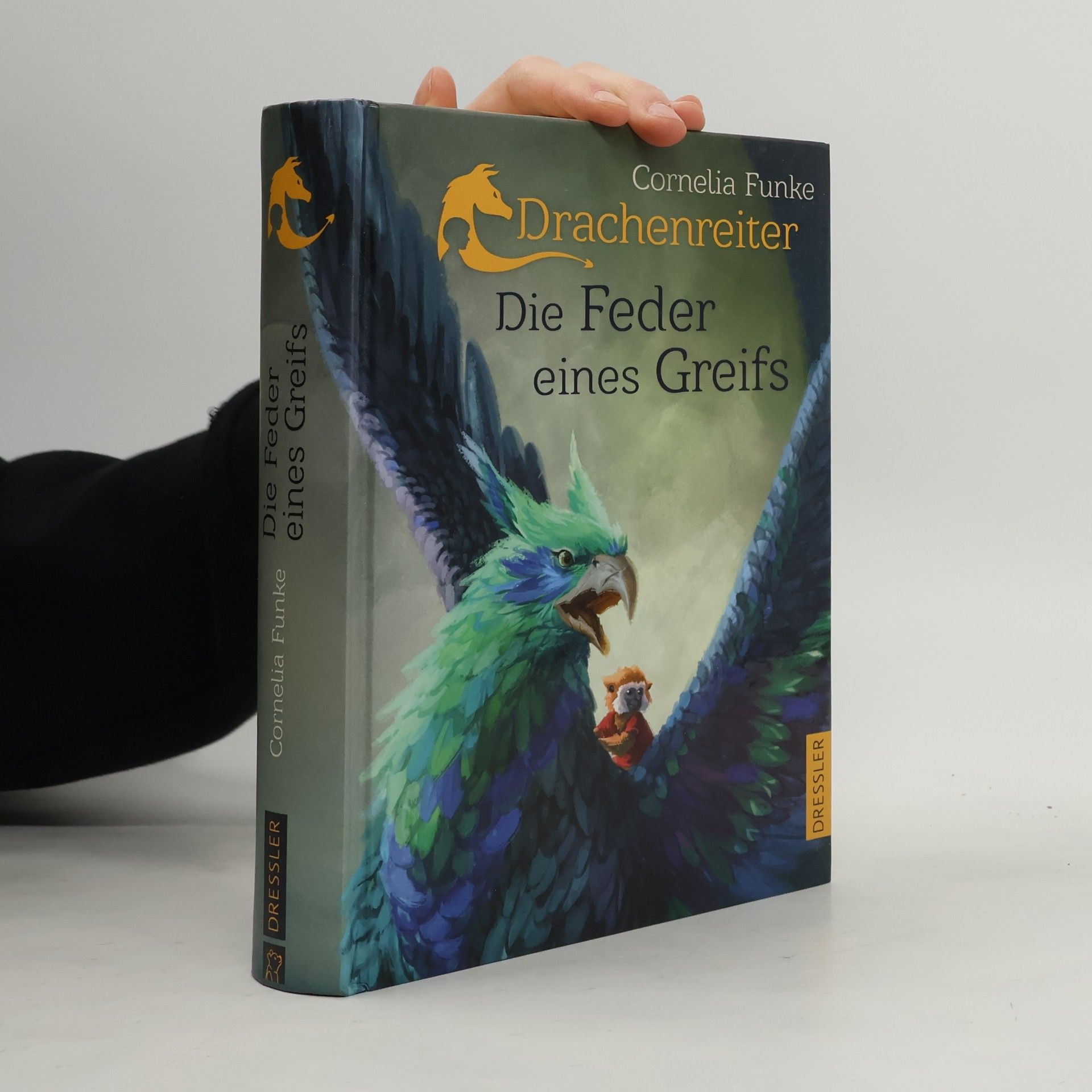 Cornelia Funke Drachenreiter : Die Feder eines Greifs